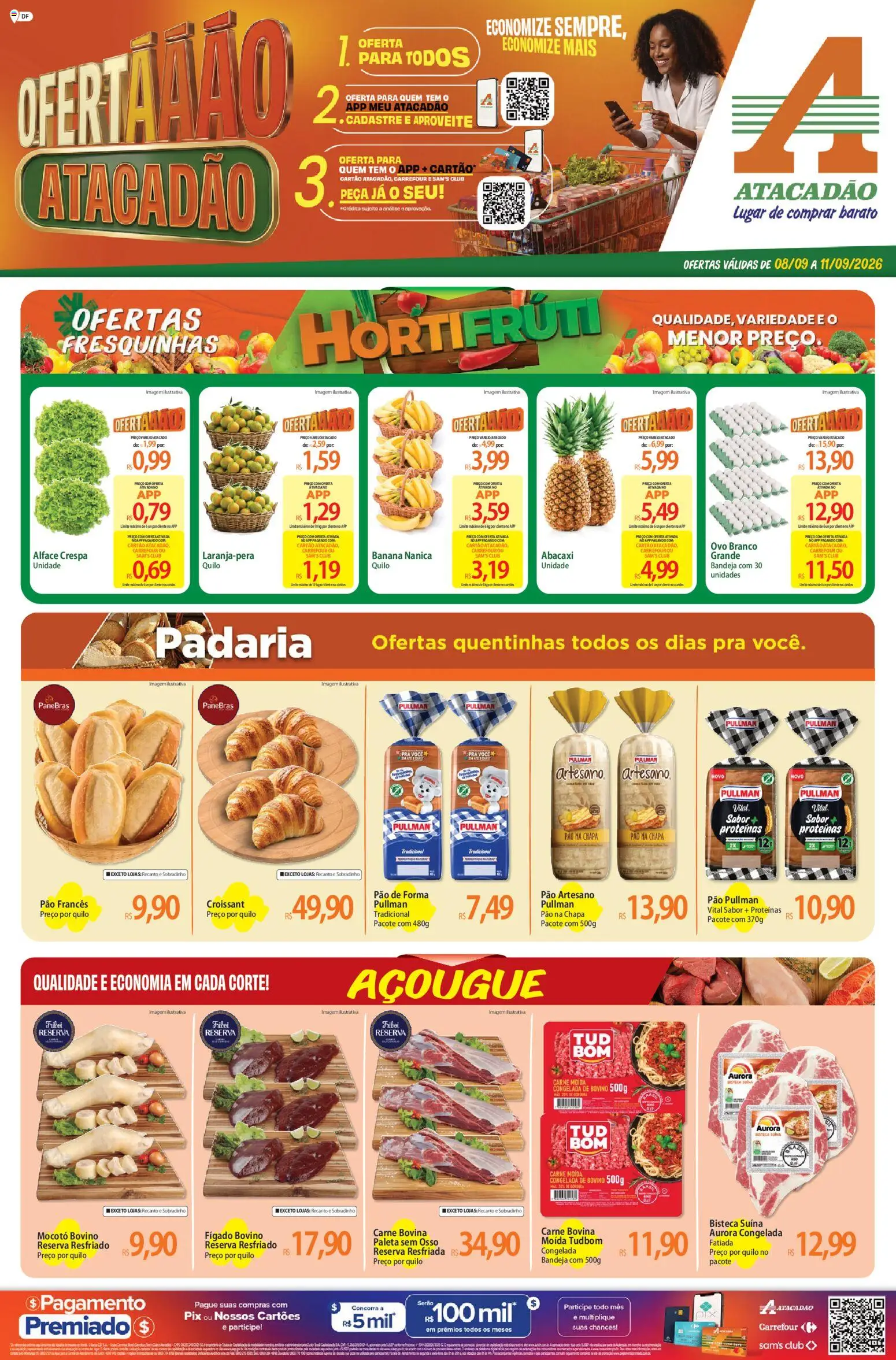 Pré-Visualização do folheto "Atacadão ofertas - DF" da loja Atacadão válido a partir de 08/09/2026