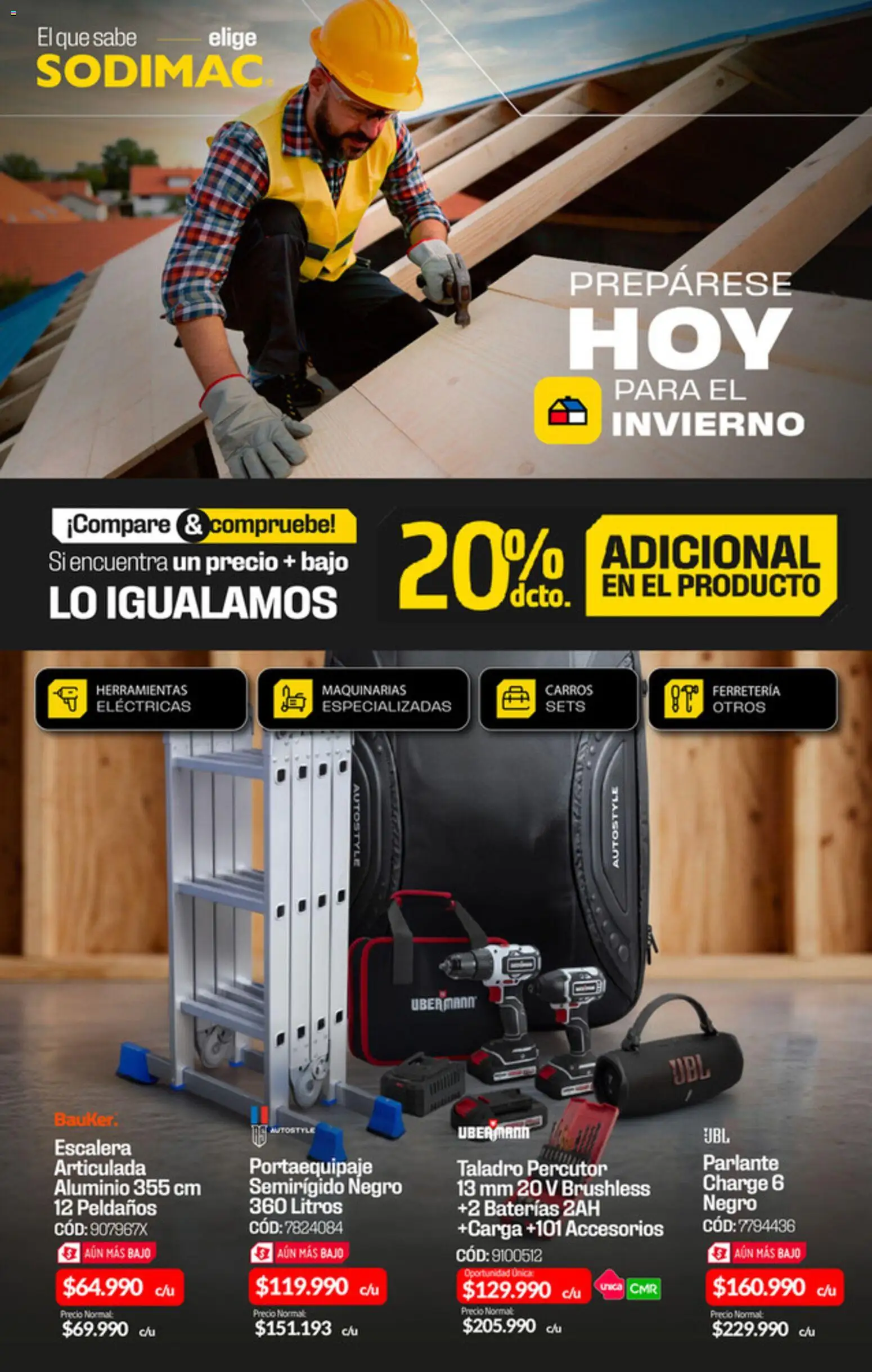 Folleto de la tienda Sodimac válido desde el 11.05.2026 