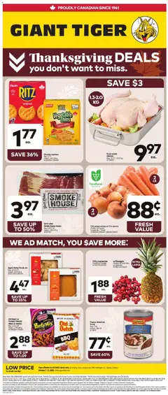 Un aperçu du dépliant Weekly Flyer du magasin Giant Tiger est valide à partir 7 oct. 2026