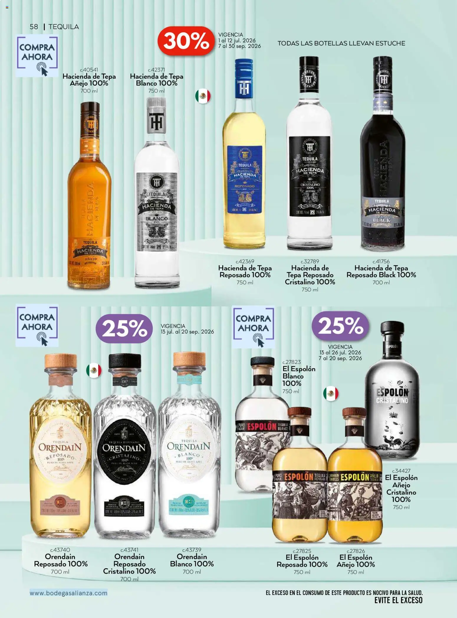 Vista previa las ofertas de la tienda Bodegas Alianza - Bodegas Alianza catálogo desde el 01/07/2026 