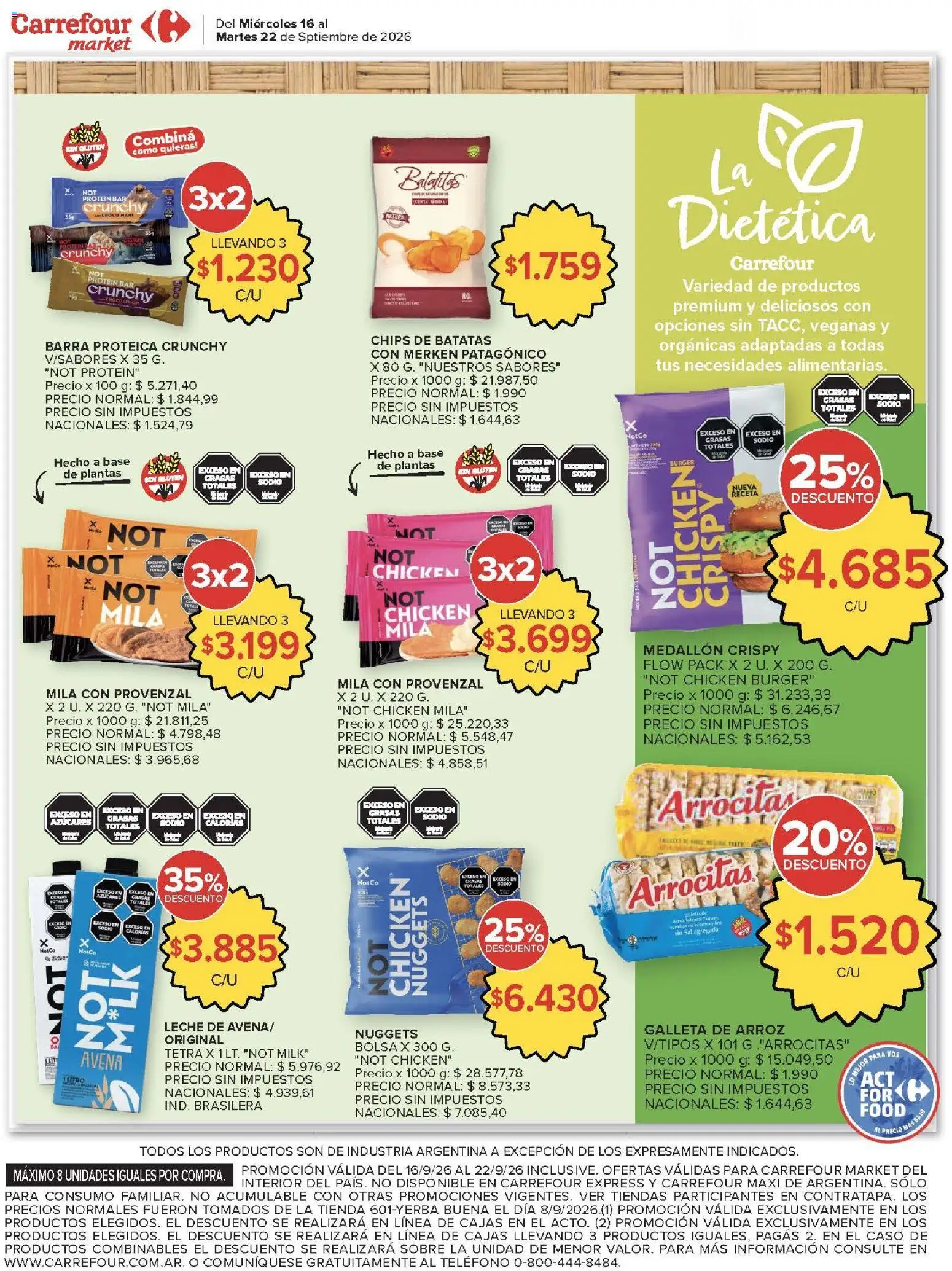 Vista previa del folleto de la tienda Carrefour válido desde el 16/09/2026 