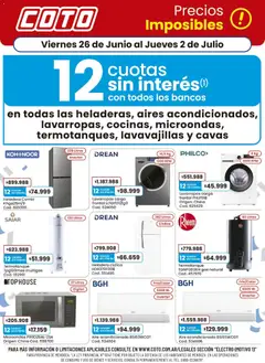 Vista previa del folleto de la tienda Coto válido desde el 26/06/2026 