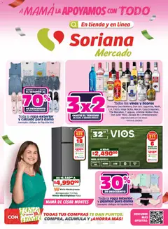 Vista previa las ofertas de la tienda Soriana - Soriana Apoyamos con todo Mercado Nacional desde el 30/04/2026 