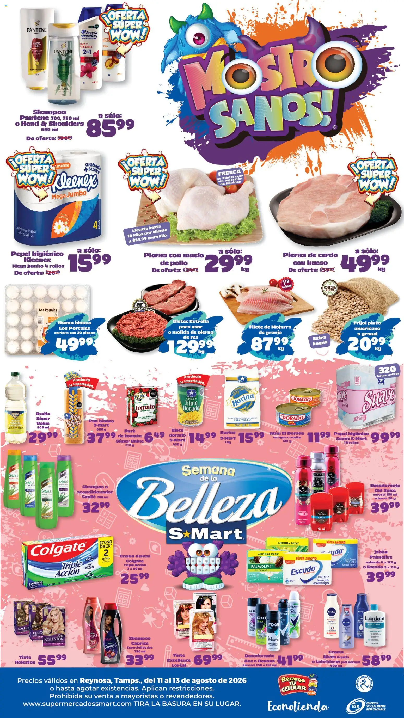 Vista previa las ofertas de la tienda S-Mart - S-Mart folleto Reynosa desde el 11/08/2026 