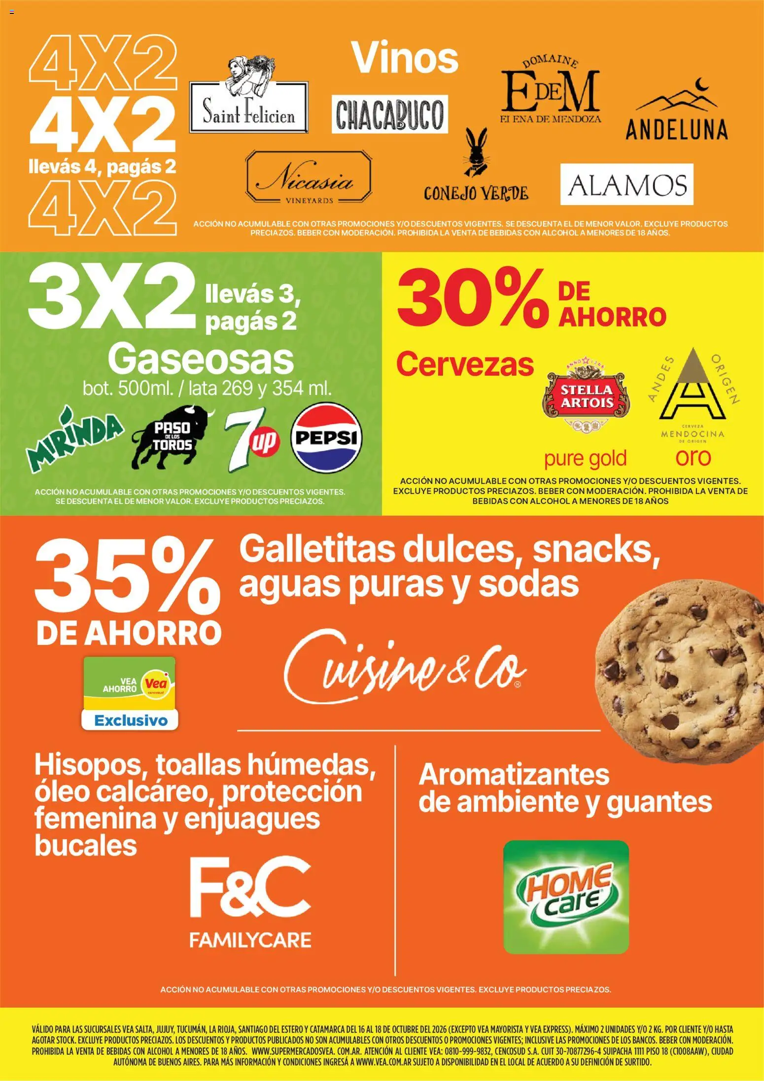 Vista previa del folleto de la tienda Vea válido desde el 16/10/2026 