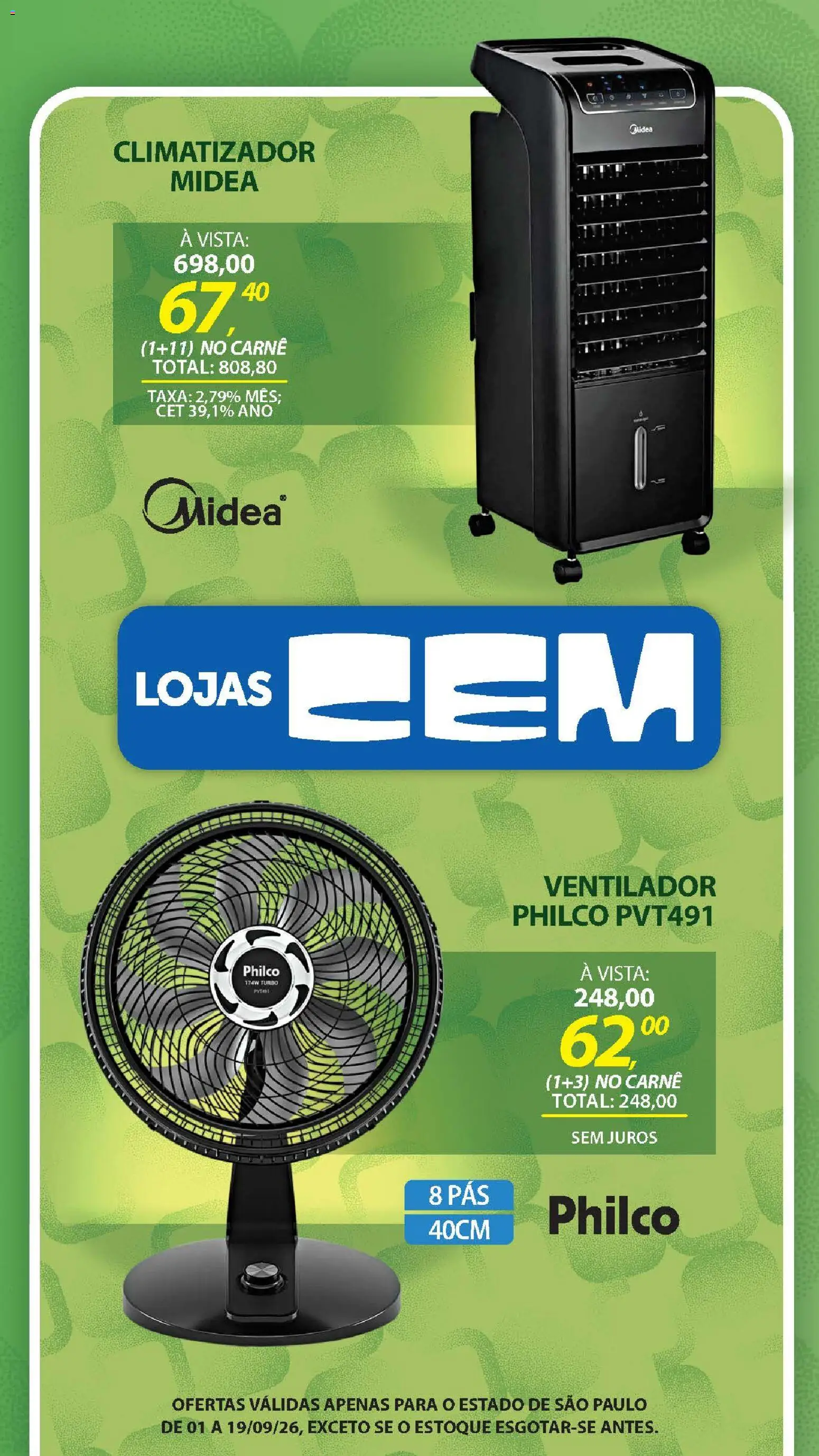 Ofertas Lojas Cem até 19/09/2026. - Página 124