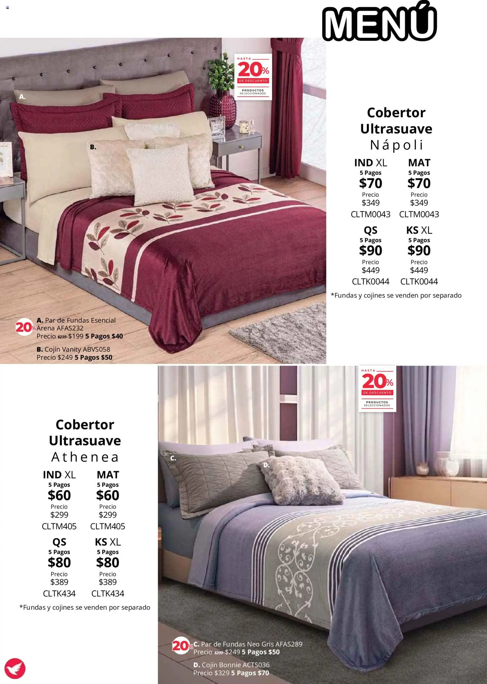 Vista previa las ofertas de la tienda Colchas Concord - Colchas Concord catálogo Colección Cobertor desde el 01/08/2026 