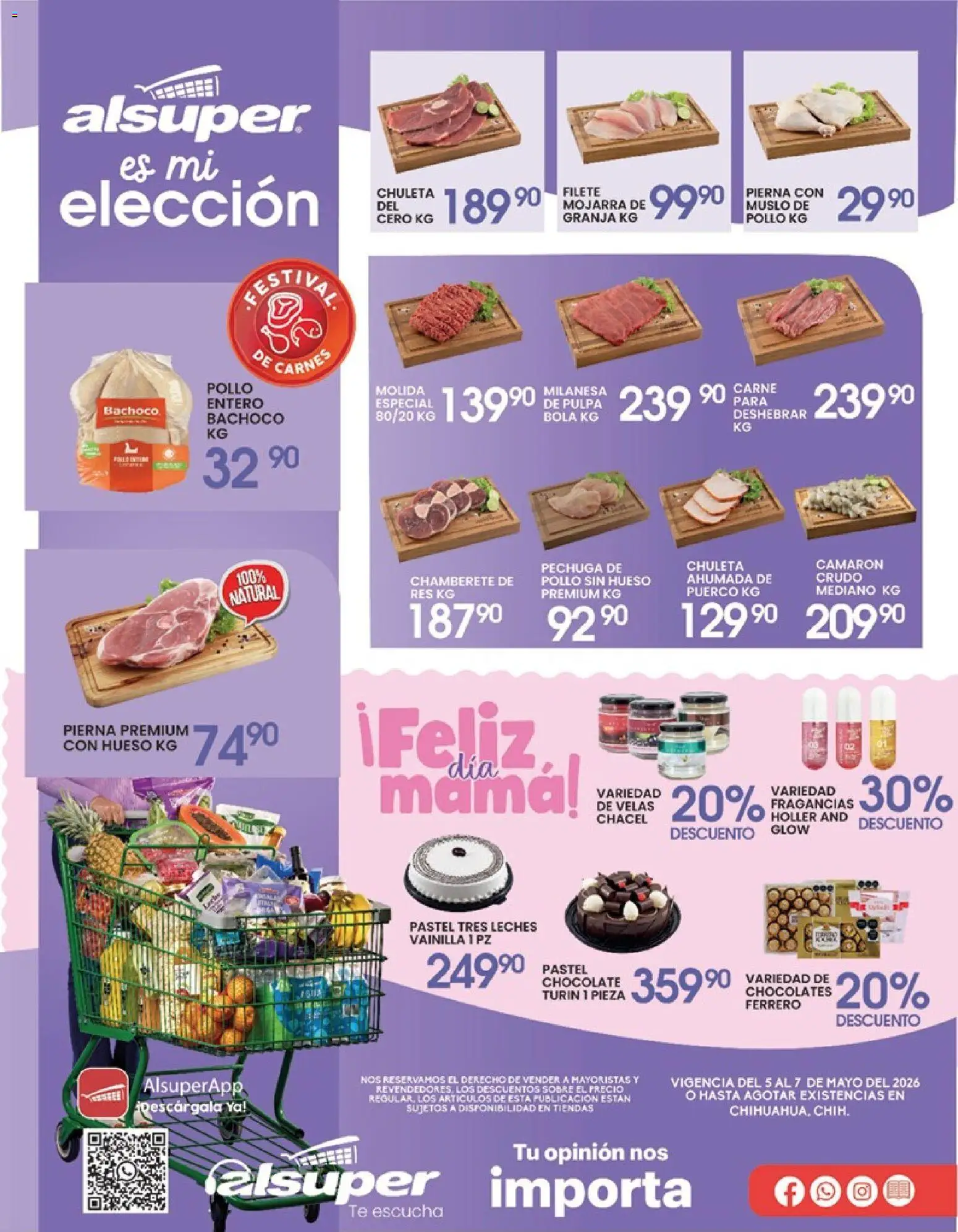 Vista previa las ofertas de la tienda Alsuper - Alsuper folleto Chihuahua-Ciudad desde el 05/05/2026 