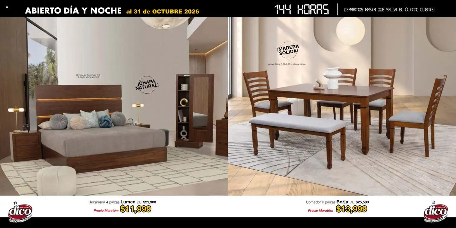 Vista previa las ofertas de la tienda Muebles Dico - Muebles Dico catálogo desde el 22/01/2026 