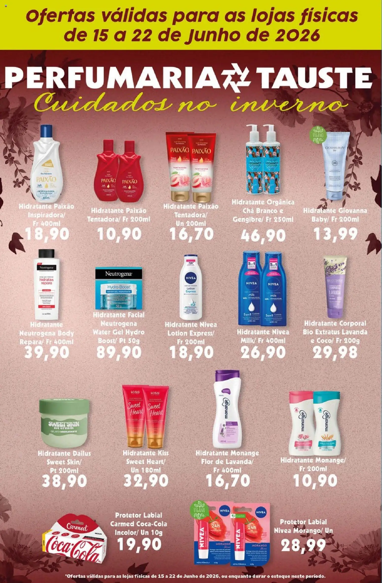 Pré-Visualização do folheto "Tauste ofertas Perfumaria" da loja Tauste válido a partir de 15/06/2026