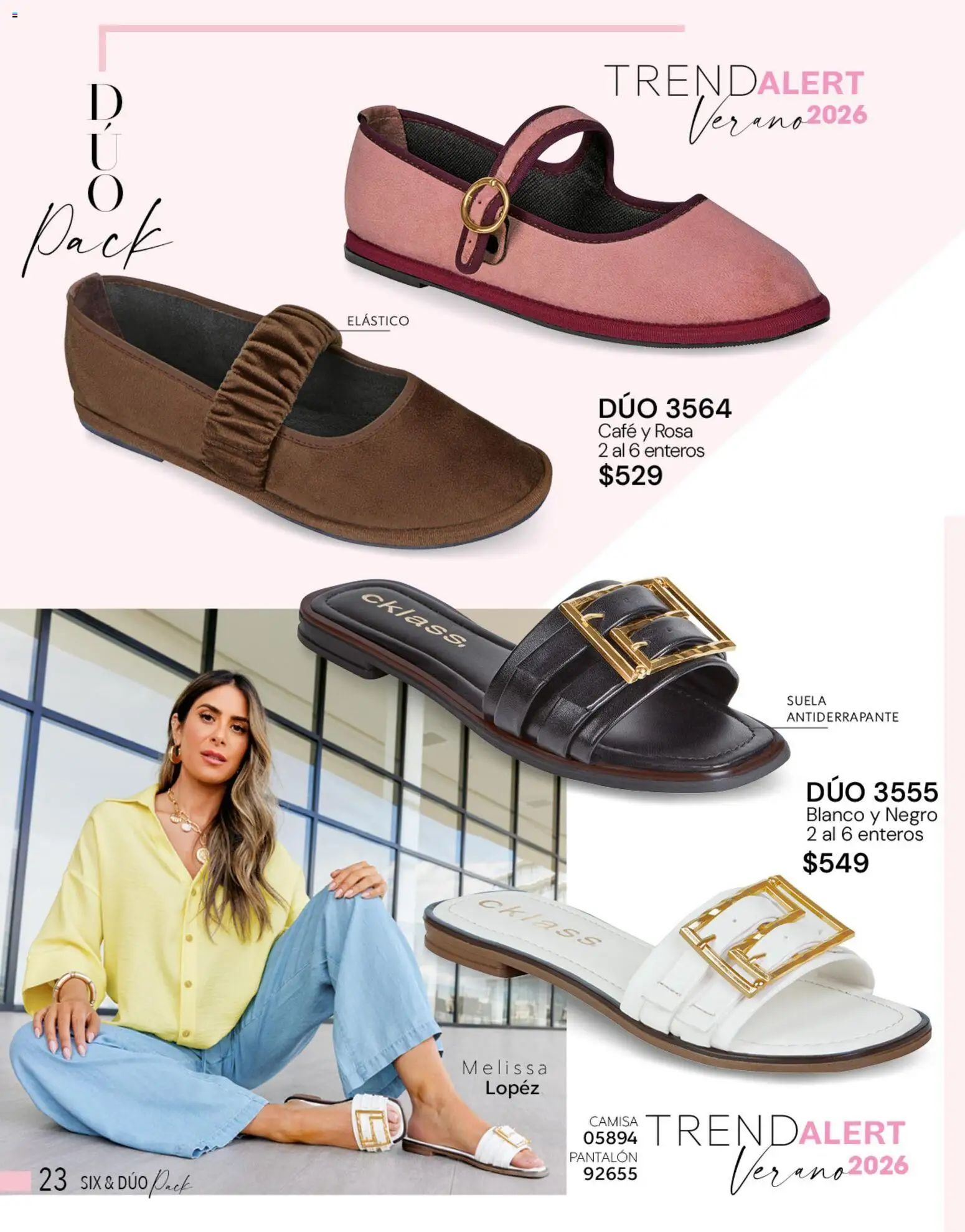Vista previa las ofertas de la tienda Cklass - Cklass catálogo Novedades de verano calzado desde el 01/05/2026 - Café, Camisa