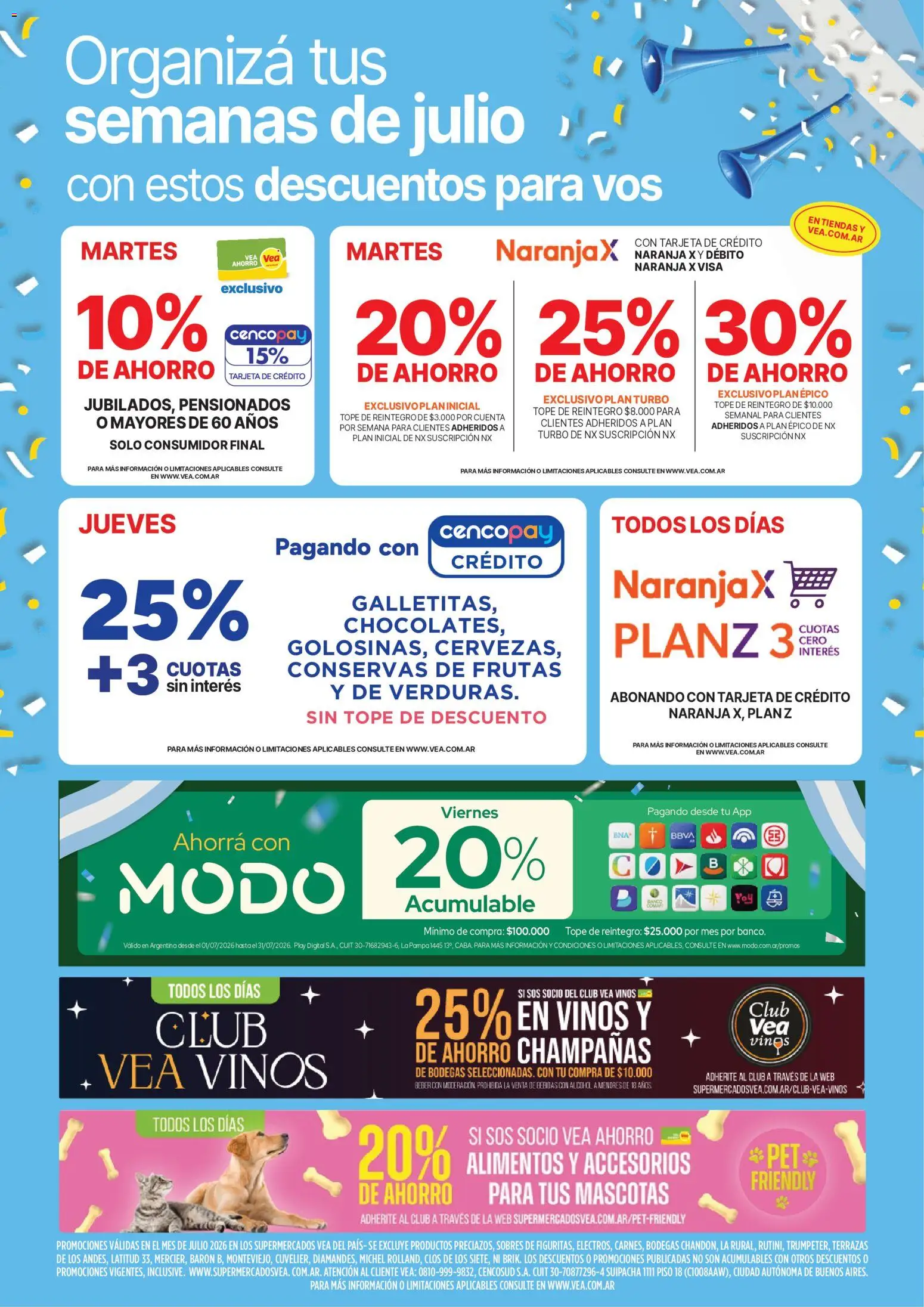 Vista previa del folleto de la tienda Vea válido desde el 17/07/2026 