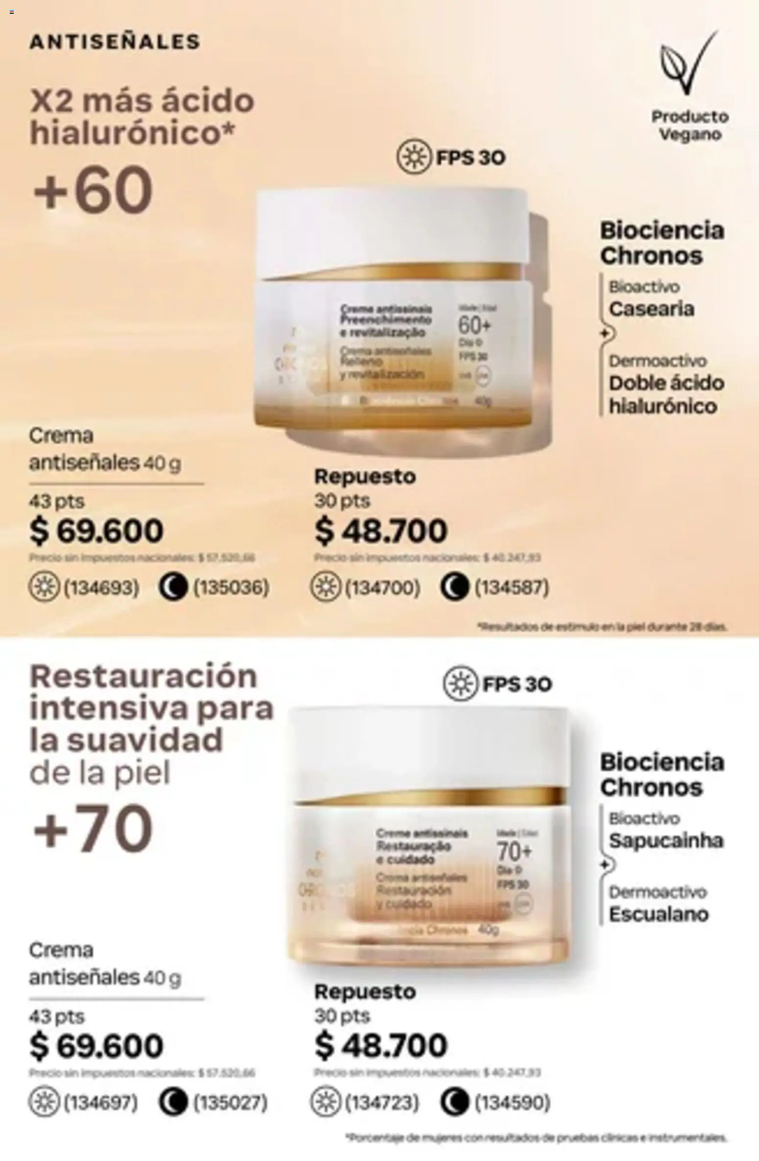 Vista previa del folleto de la tienda Natura válido desde el 01/10/2026 - Crema
