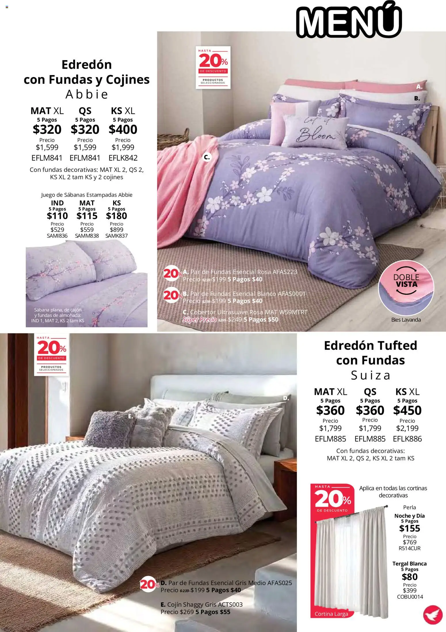 Vista previa las ofertas de la tienda Colchas Concord - Colchas Concord catálogo desde el 01/08/2026 