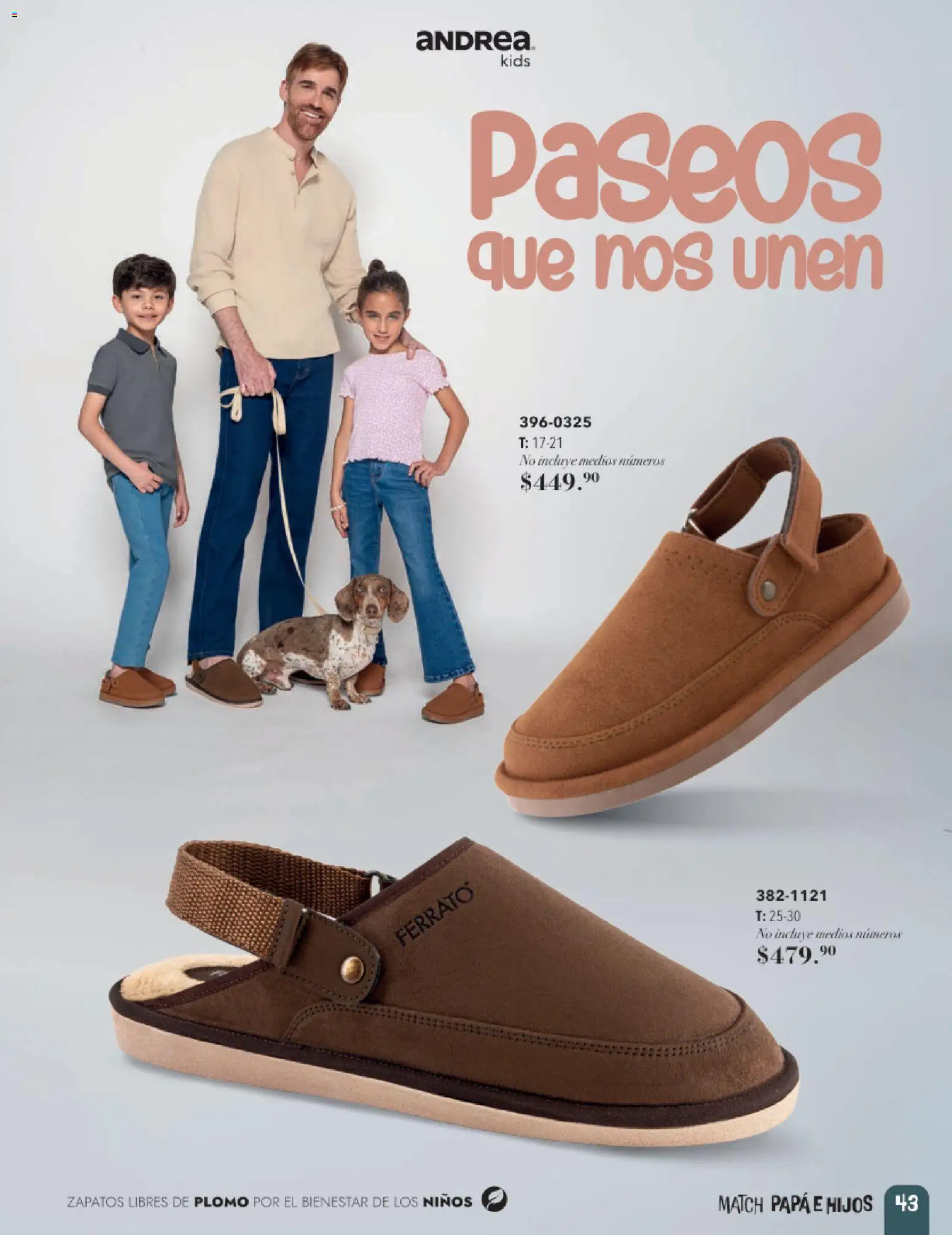 Vista previa las ofertas de la tienda Andrea - Andrea catálogo Infantil desde el 24/05/2026 - Papa, Zapatos