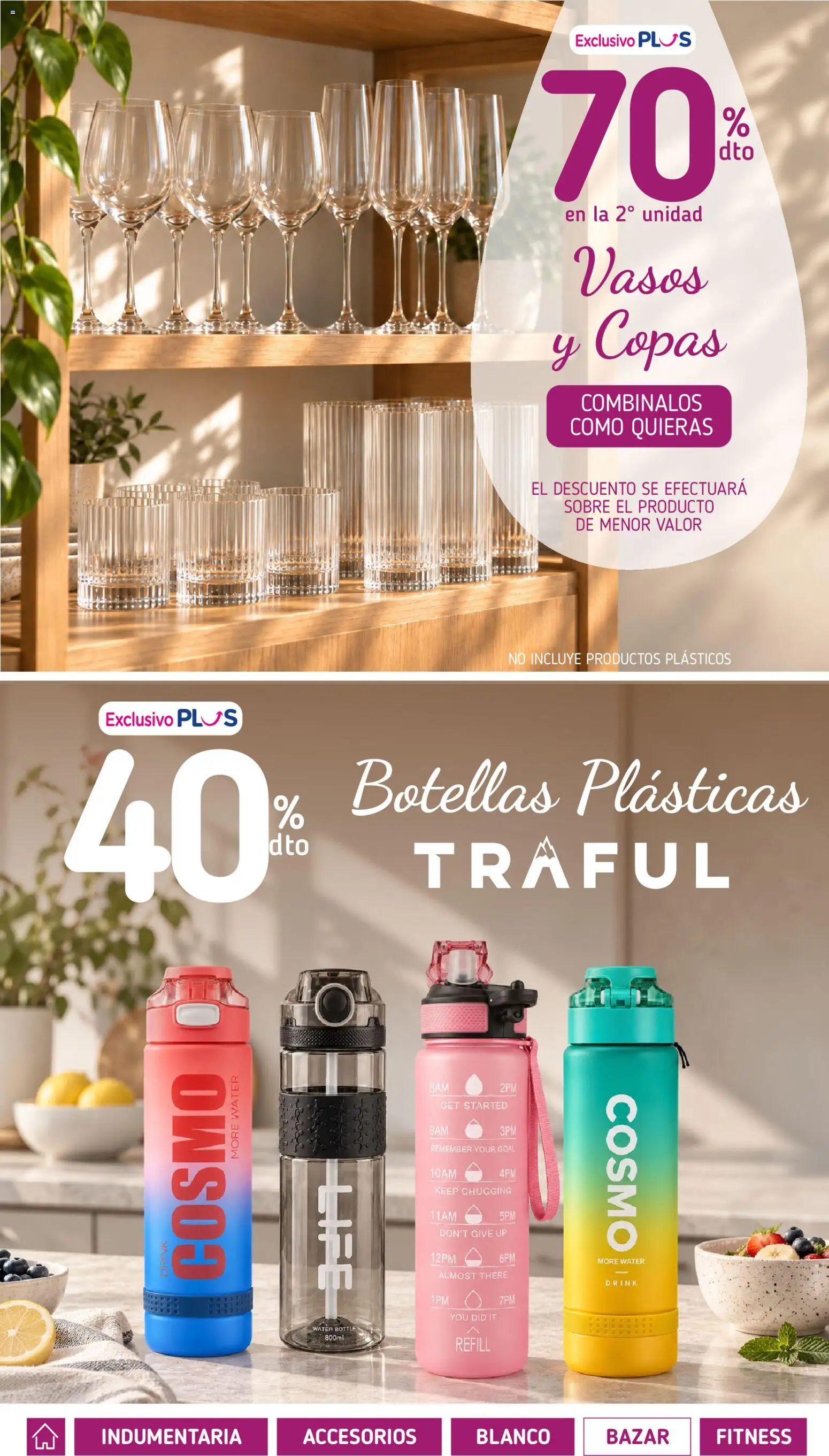 Vista previa del folleto de la tienda La Anonima válido desde el 01/10/2026 - Sobre, Vasos