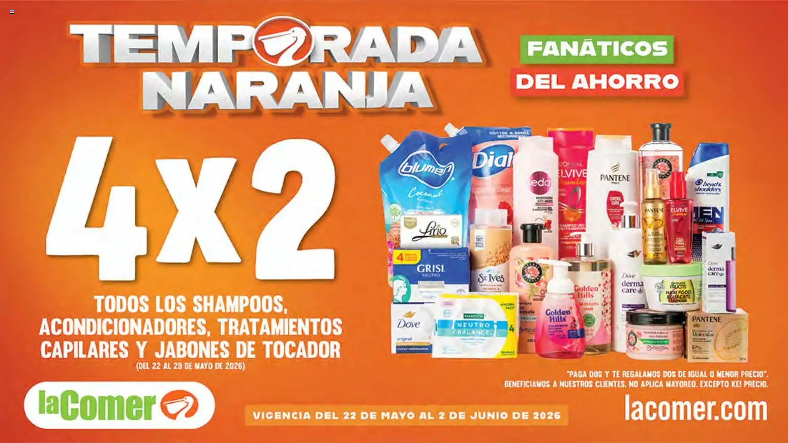 Vista previa las ofertas de la tienda La Comer - La Comer folleto desde el 22/05/2026 