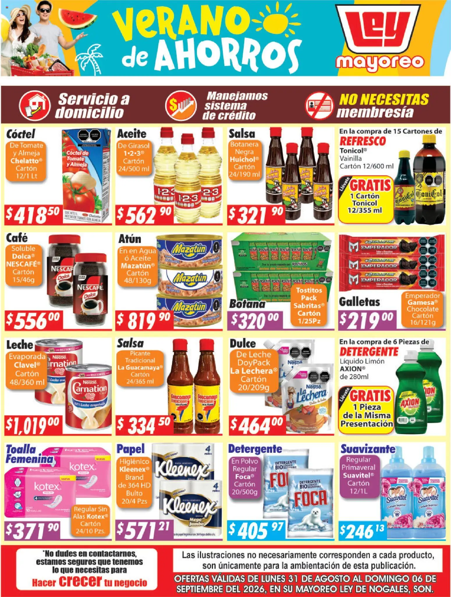 Vista previa las ofertas de la tienda Casa Ley - Casa Ley folleto Nogales desde el 31/08/2026 