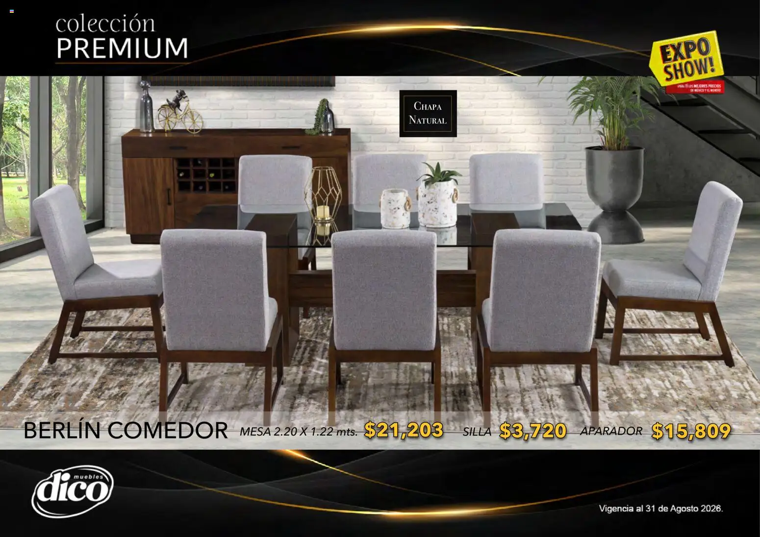 Vista previa las ofertas de la tienda Muebles Dico - Muebles Dico catálogo Colección Premium desde el 01/08/2026 