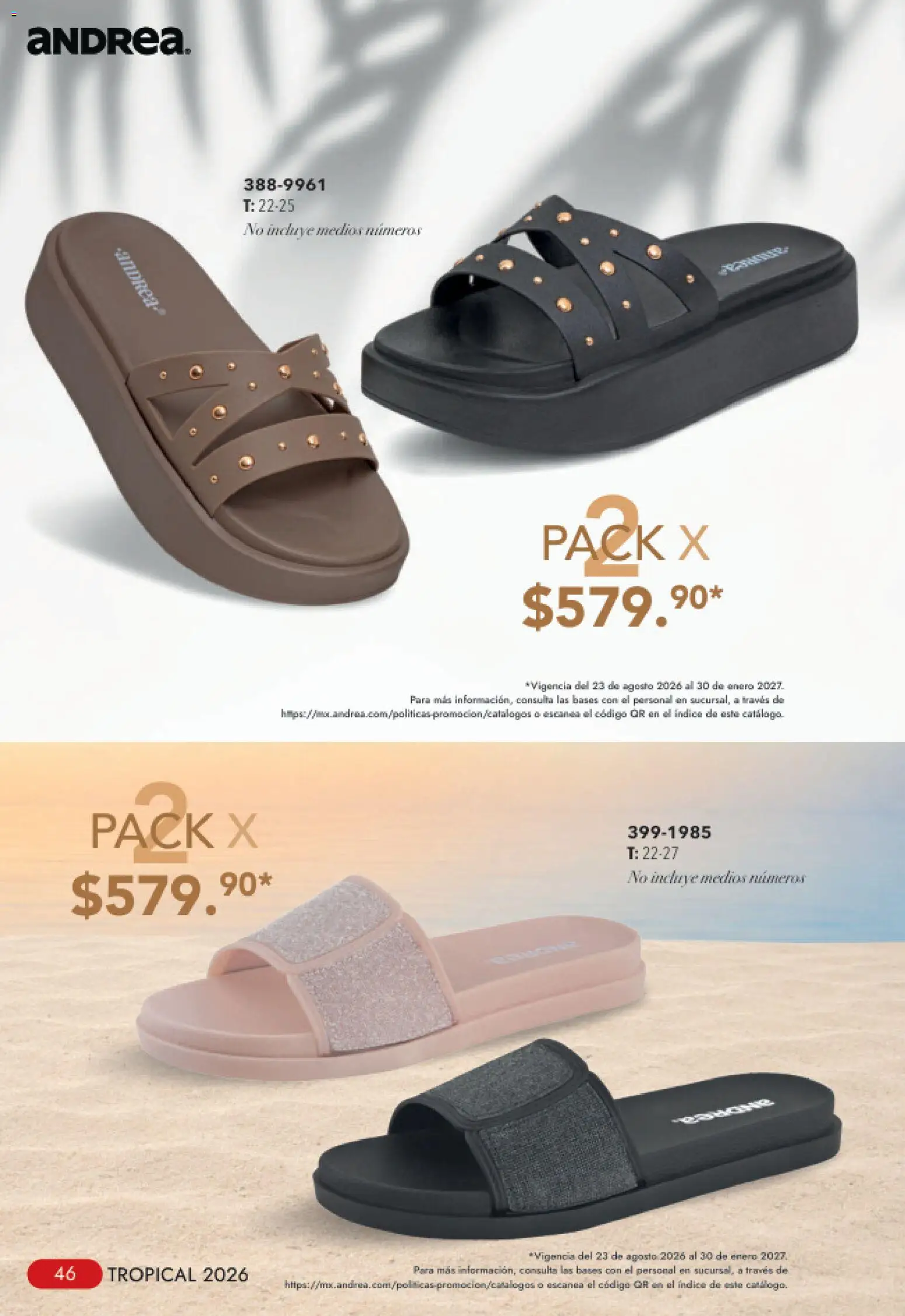 Vista previa las ofertas de la tienda Andrea - Andrea catálogo Tropical desde el 23/08/2026 