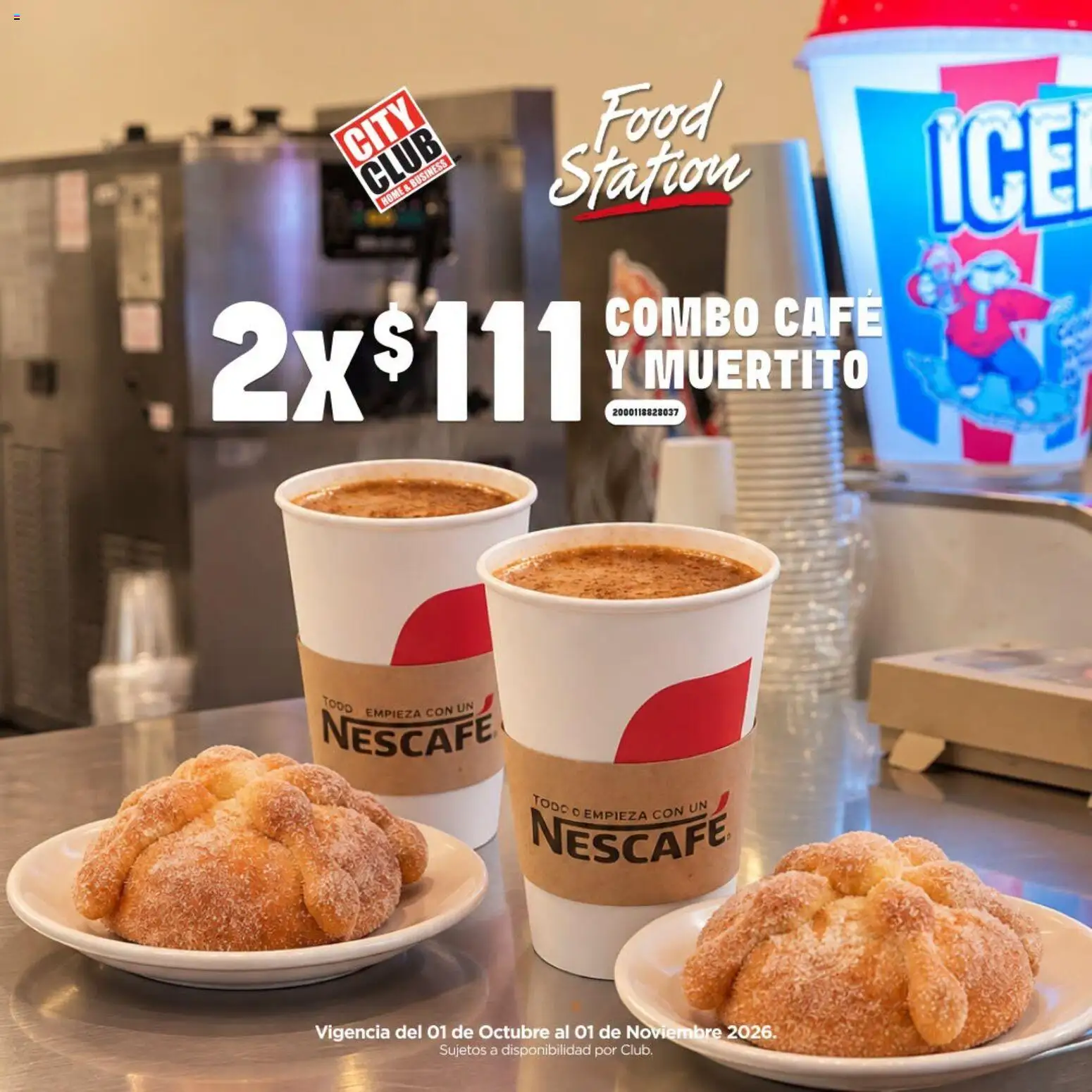 Vista previa las ofertas de la tienda City Club - City Club catálogo Food station desde el 01/10/2026 