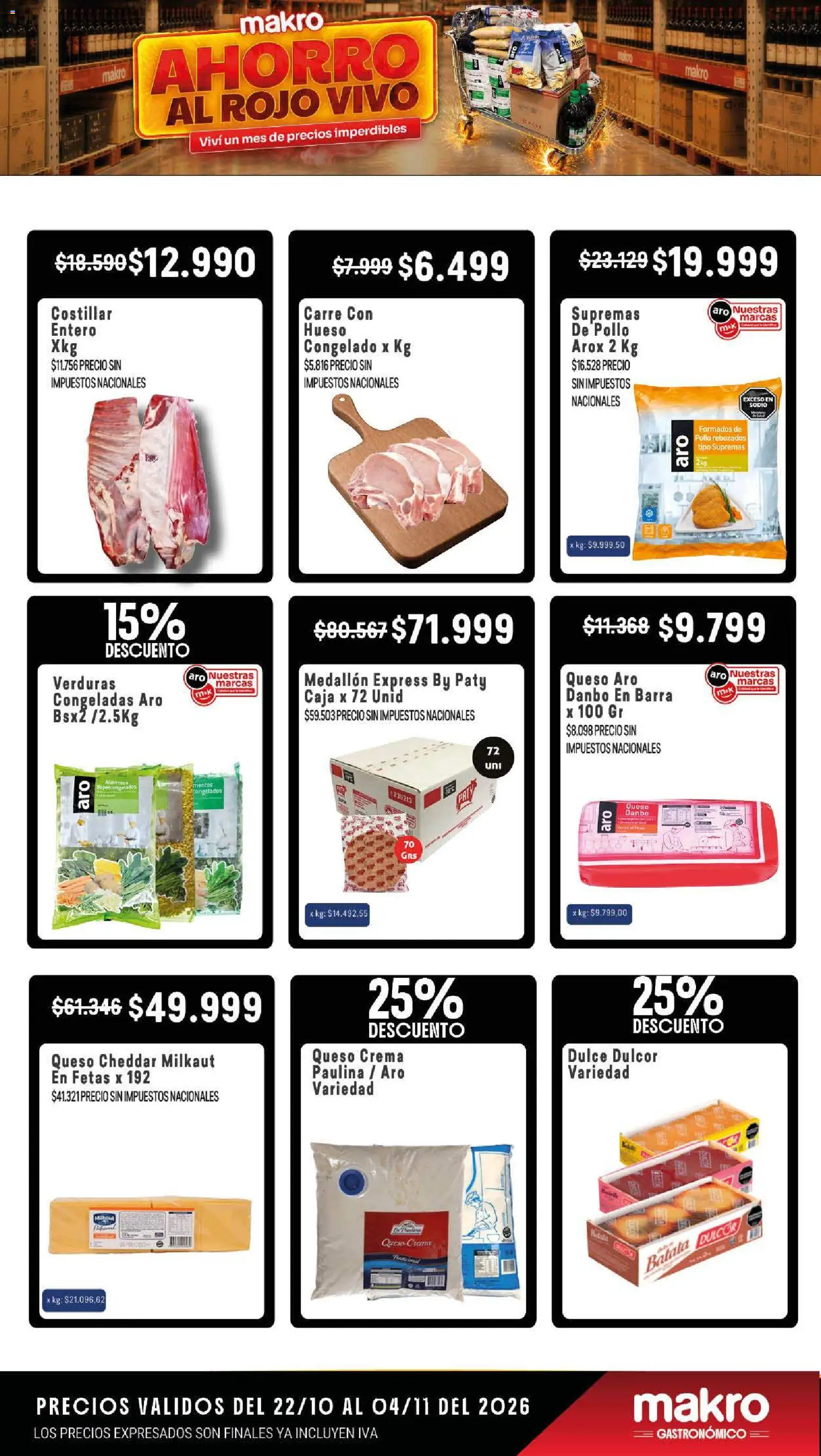 Vista previa del folleto de la tienda Makro válido desde el 22/10/2026 