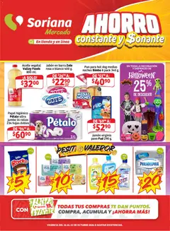 Vista previa las ofertas de la tienda Soriana - Soriana folleto Ahorro constante y sonante Mercado desde el 16/10/2026 