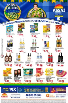 Pré-Visualização do folheto "Assaí Atacadista ofertas - AM" da loja Assaí Atacadista válido a partir de 18/06/2026