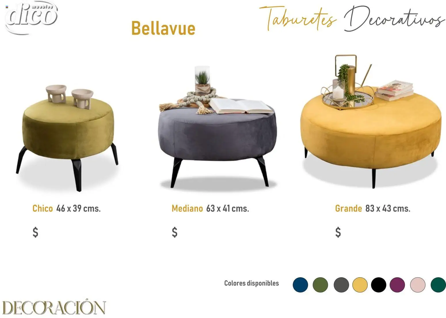 Vista previa las ofertas de la tienda Muebles Dico - Catálogo Decoración desde el 09/12/2025 - Decoración