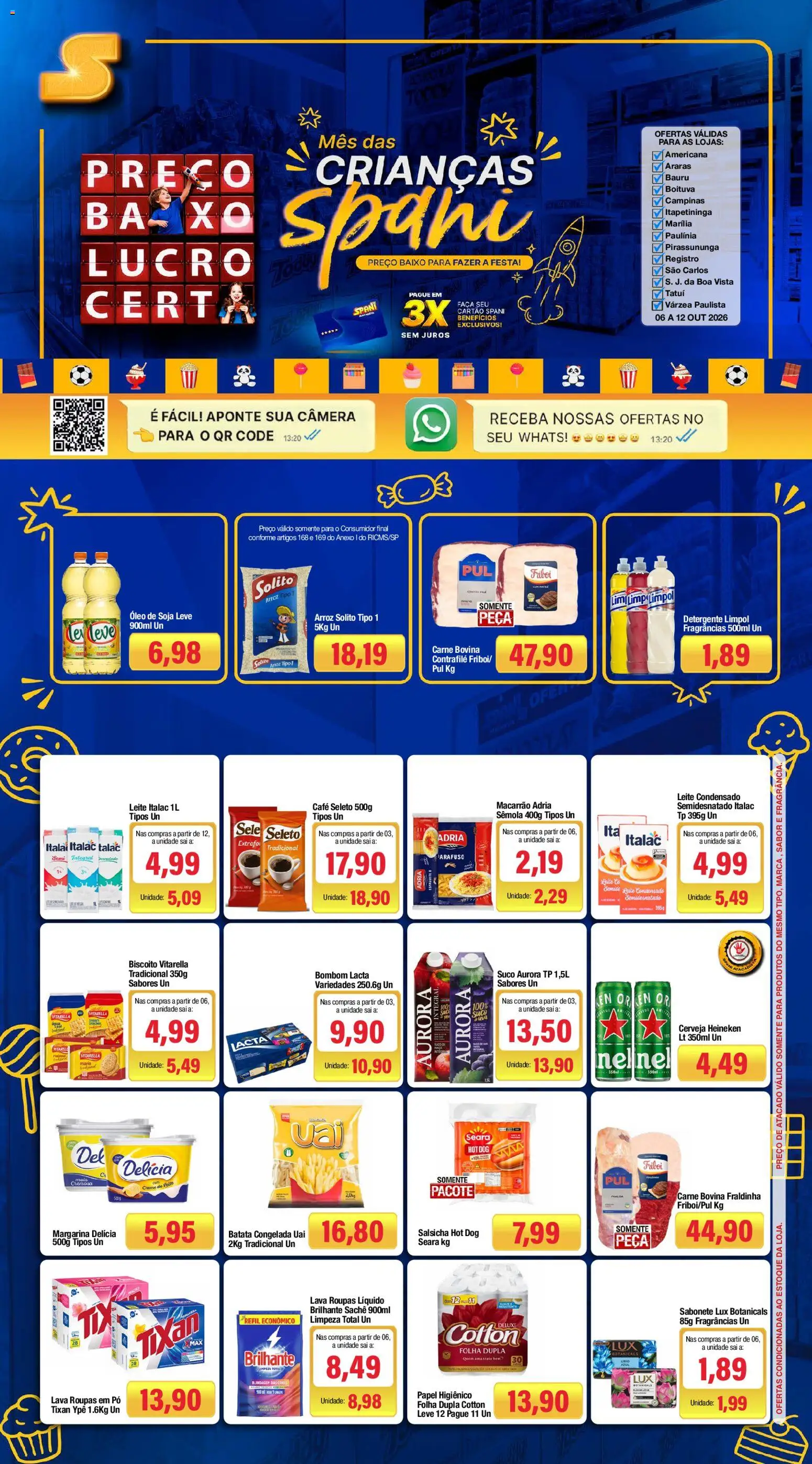 Pré-Visualização do folheto "Spani Atacadista - Ofertas da semana" da loja Spani Atacadista válido a partir de 06/10/2026
