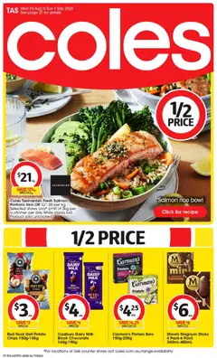 Preview of catalogue Coles catalogue TAS from shop Coles valid 26/08/2026