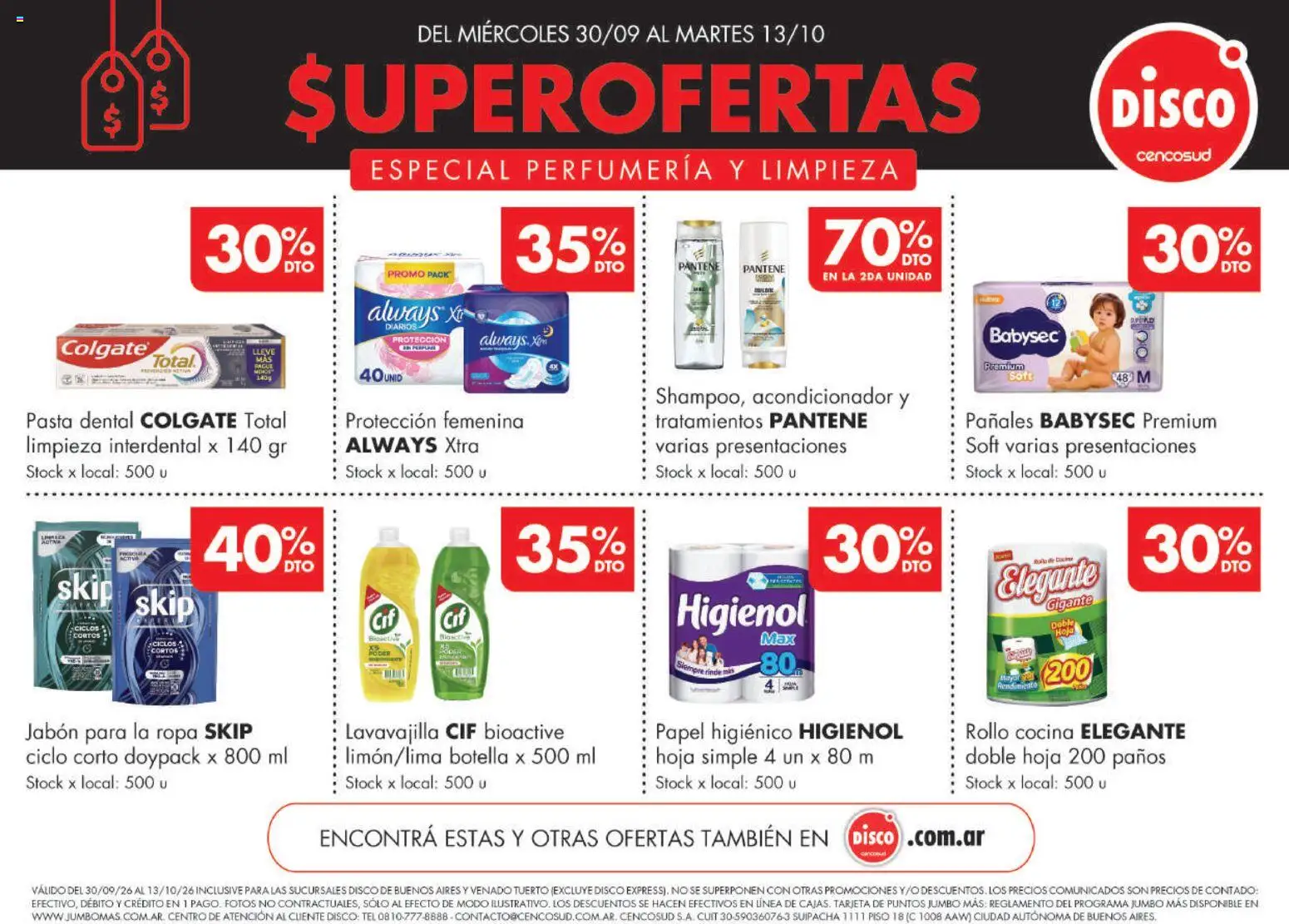 Vista previa del folleto de la tienda Disco válido desde el 30/09/2026 