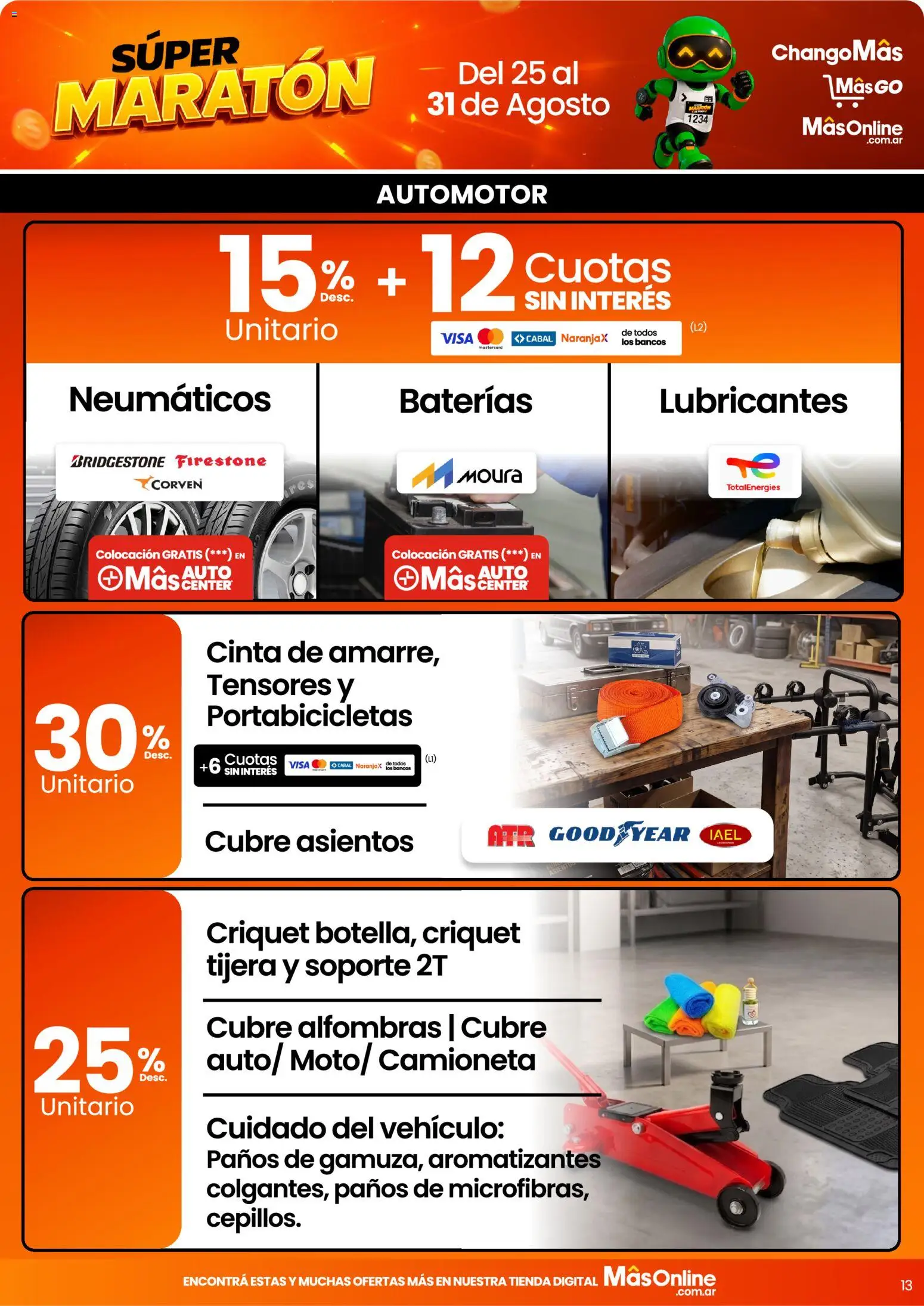 Vista previa del folleto de la tienda Changomas válido desde el 25/08/2026 
