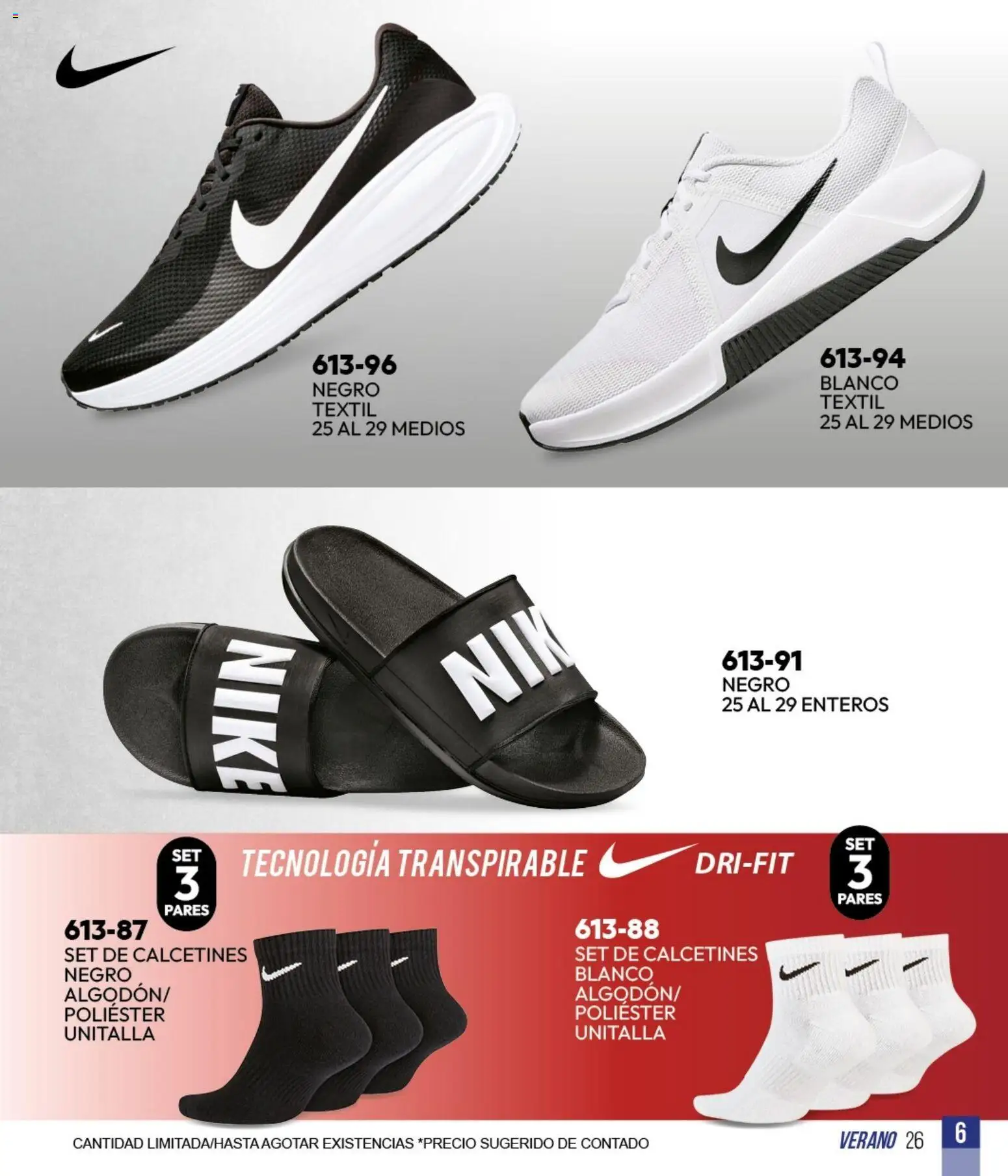 Vista previa las ofertas de la tienda Cklass - Cklass catálogo Sportbrands Verano Caballero desde el 05/03/2026 - Calcetines