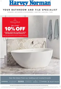 Preview of catalogue Harvey Norman catalogue from shop Harvey Norman valid 09/09/2026