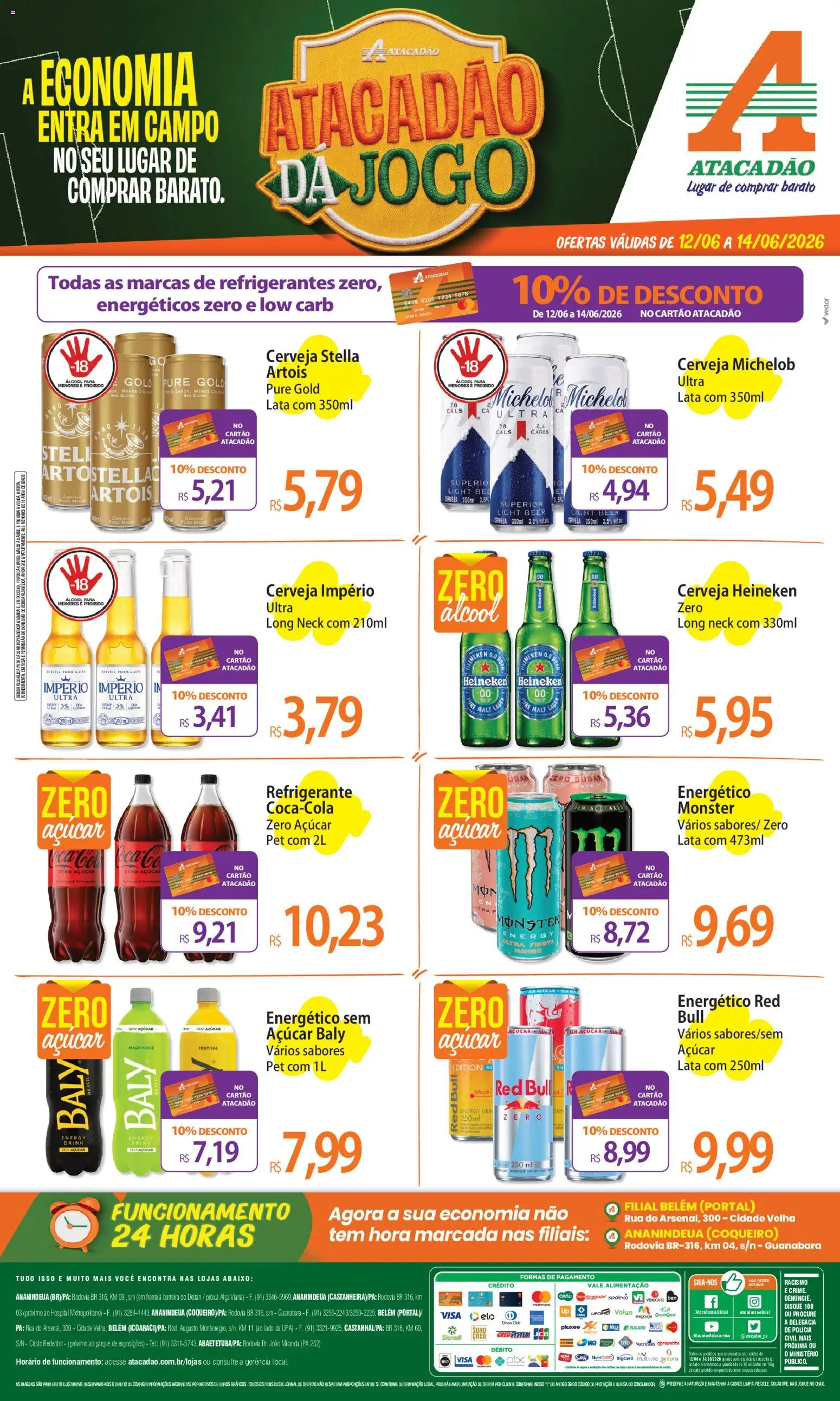Pré-Visualização do folheto "Atacadão ofertas - PA" da loja Atacadão válido a partir de 12/06/2026