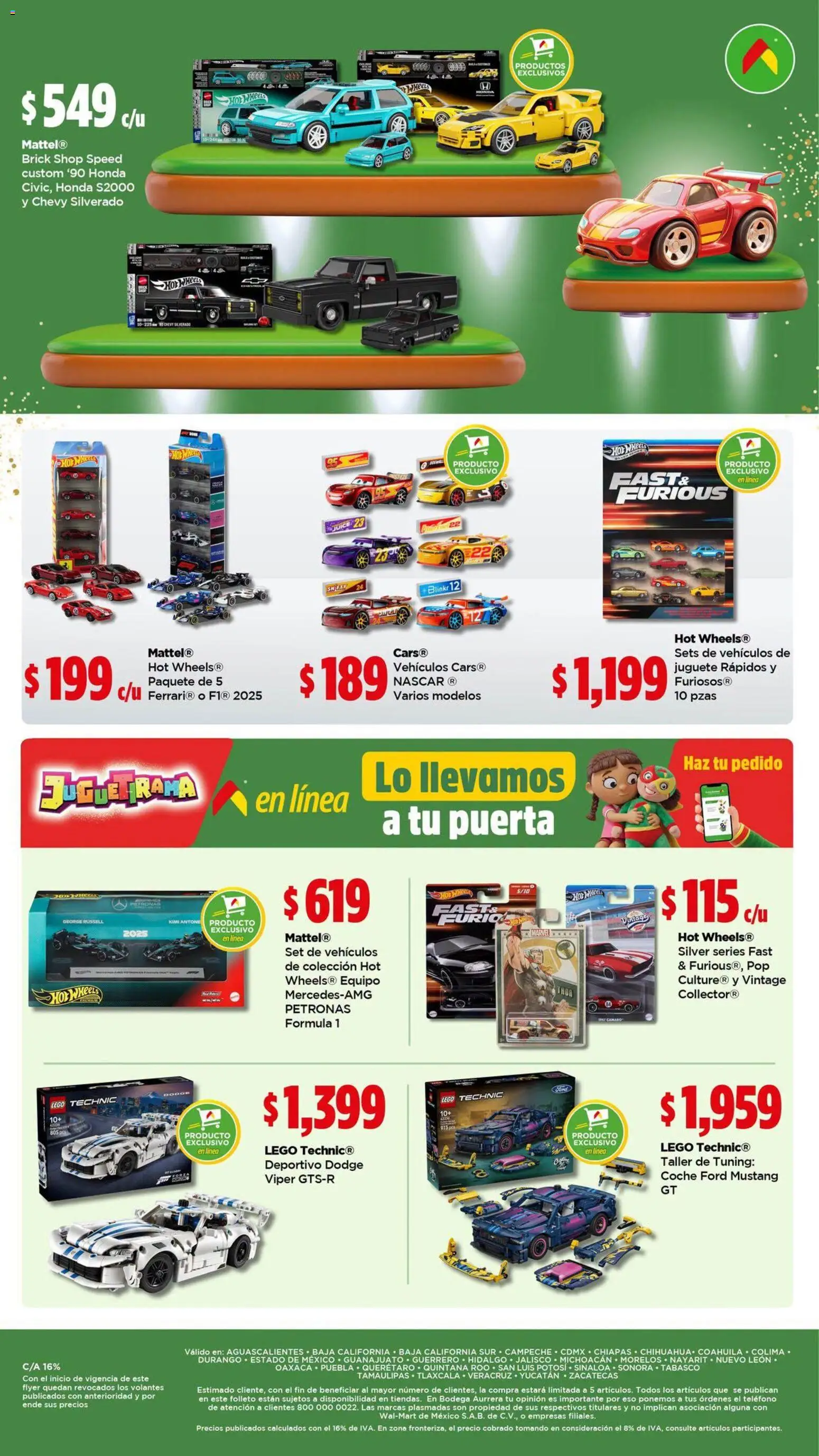 Vista previa las ofertas de la tienda Bodega Aurrerá - Bodega Aurrerá folleto La magia de Juguetirama desde el 14/10/2026 