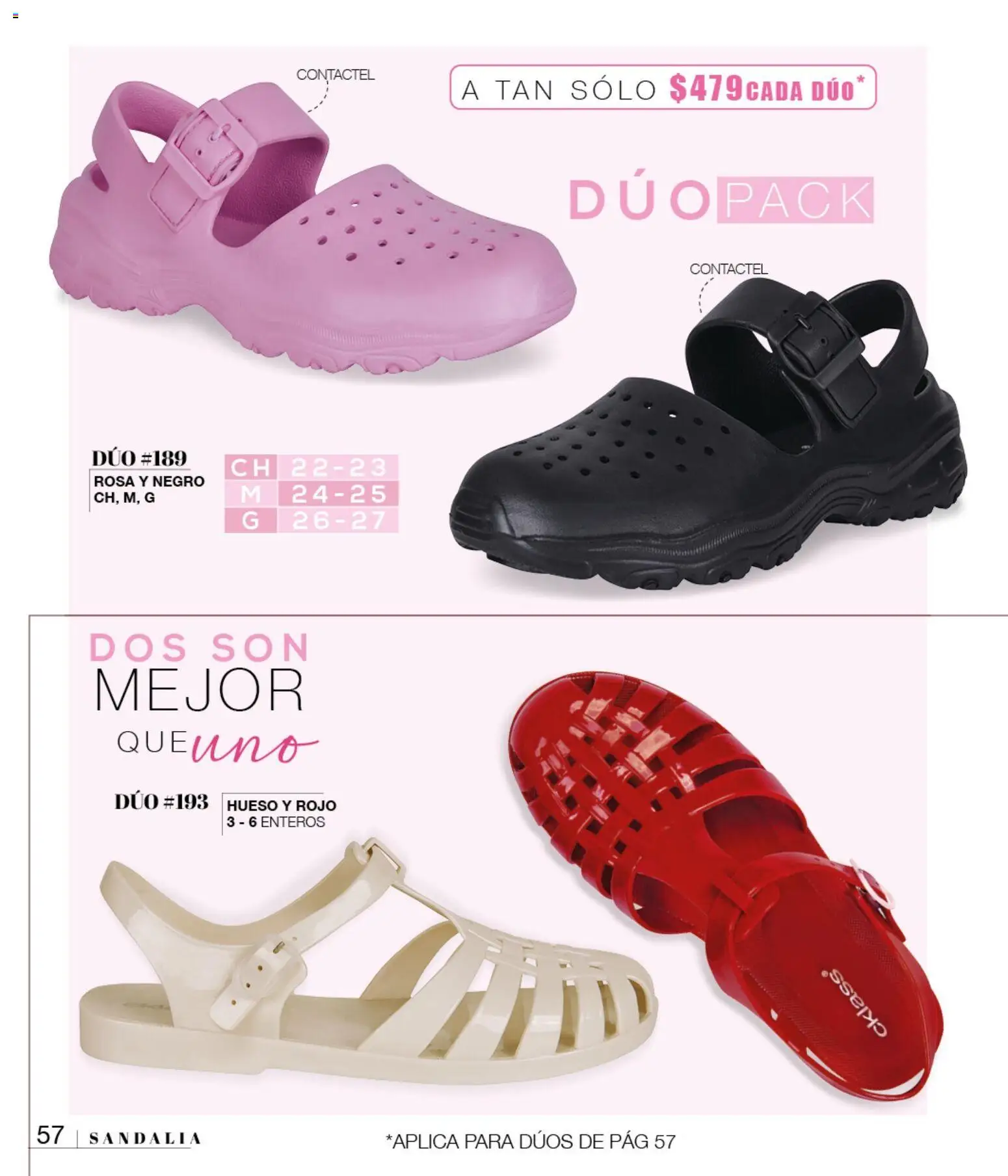 Vista previa las ofertas de la tienda Cklass - Cklass catálogo Sandalias desde el 08/07/2026 