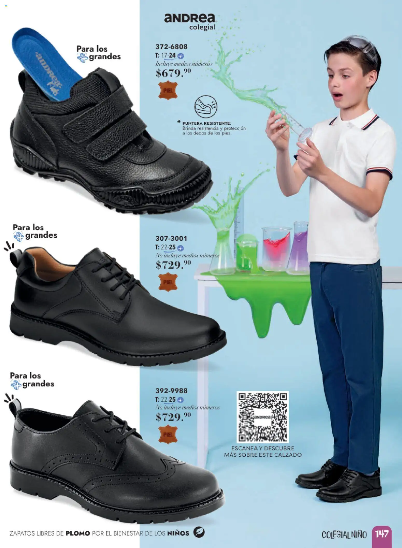 Vista previa las ofertas de la tienda Andrea - Andrea catálogo Infantil desde el 24/05/2026 - Zapatos, Sobre