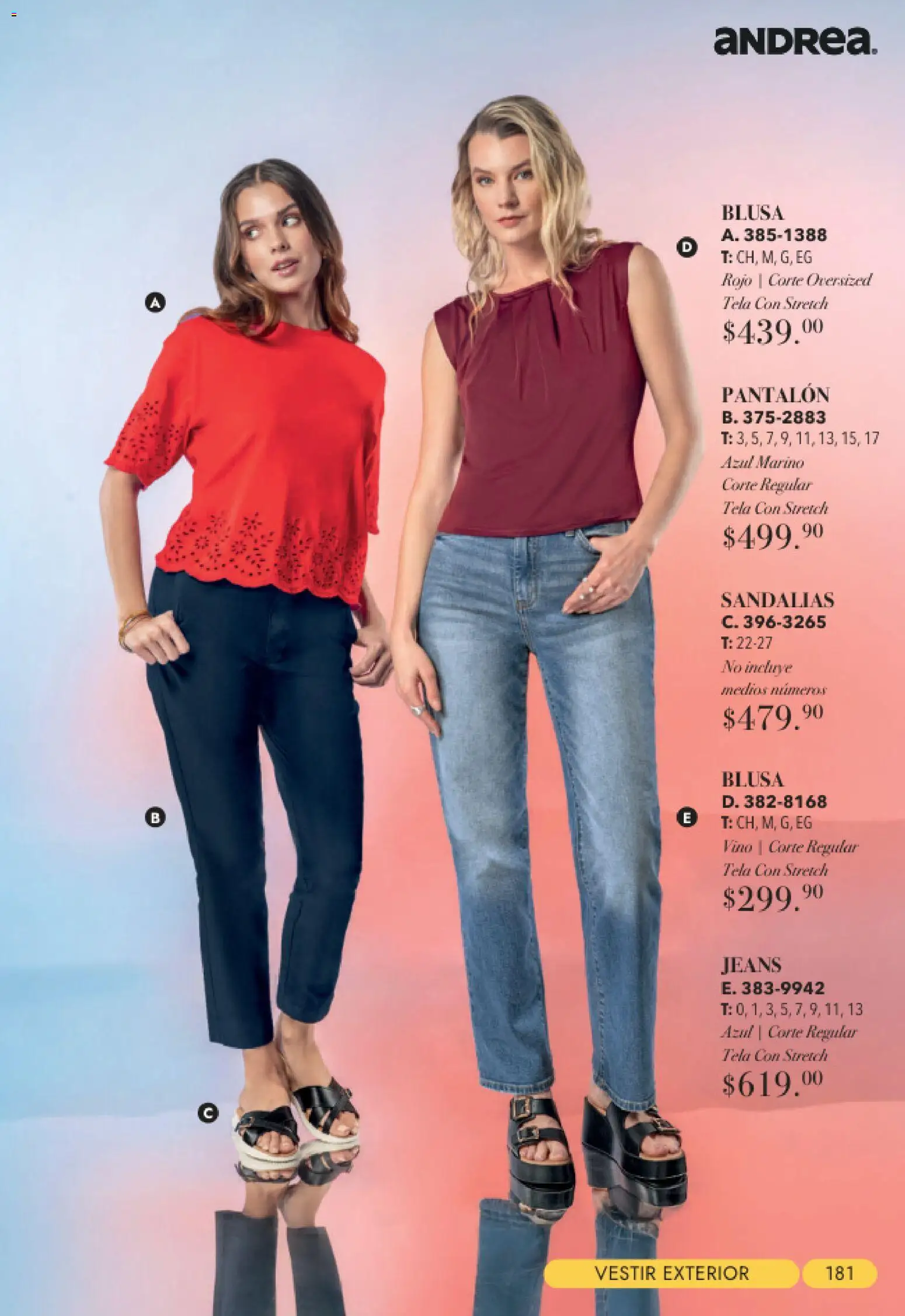 Vista previa las ofertas de la tienda Andrea - Andrea catálogo Tropical desde el 23/08/2026 