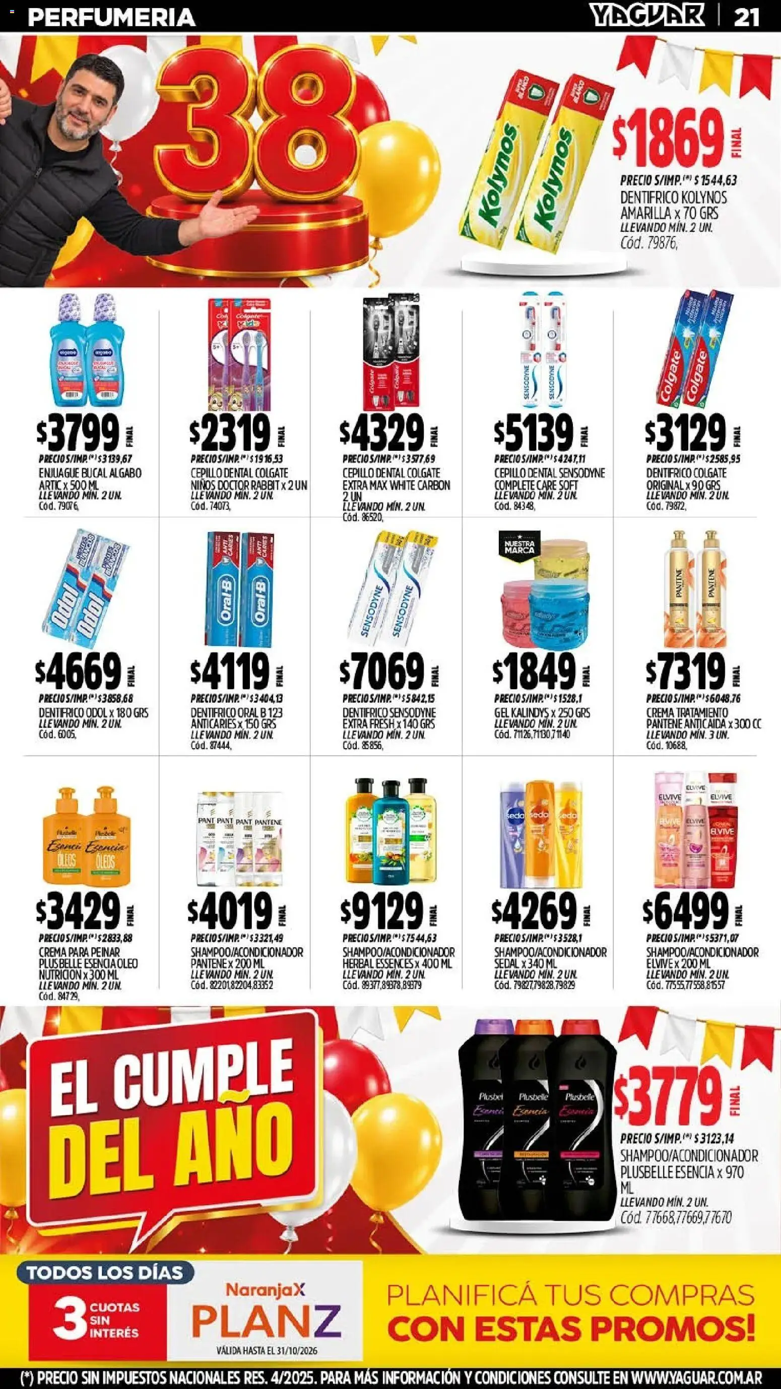 Vista previa del folleto de la tienda Yaguar válido desde el 26/10/2026 