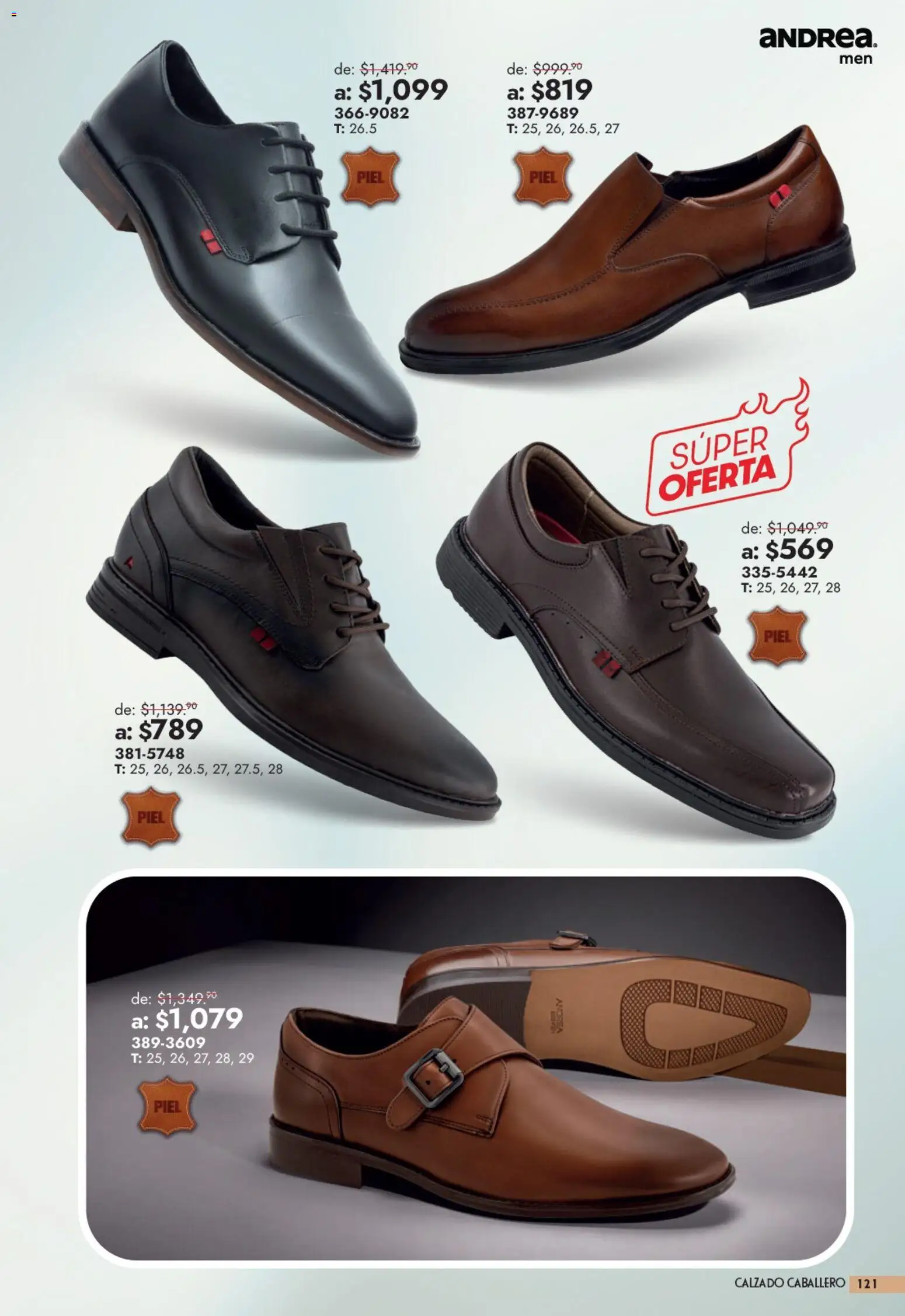Vista previa las ofertas de la tienda Andrea - Andrea catálogo Outlet desde el 13/09/2026 