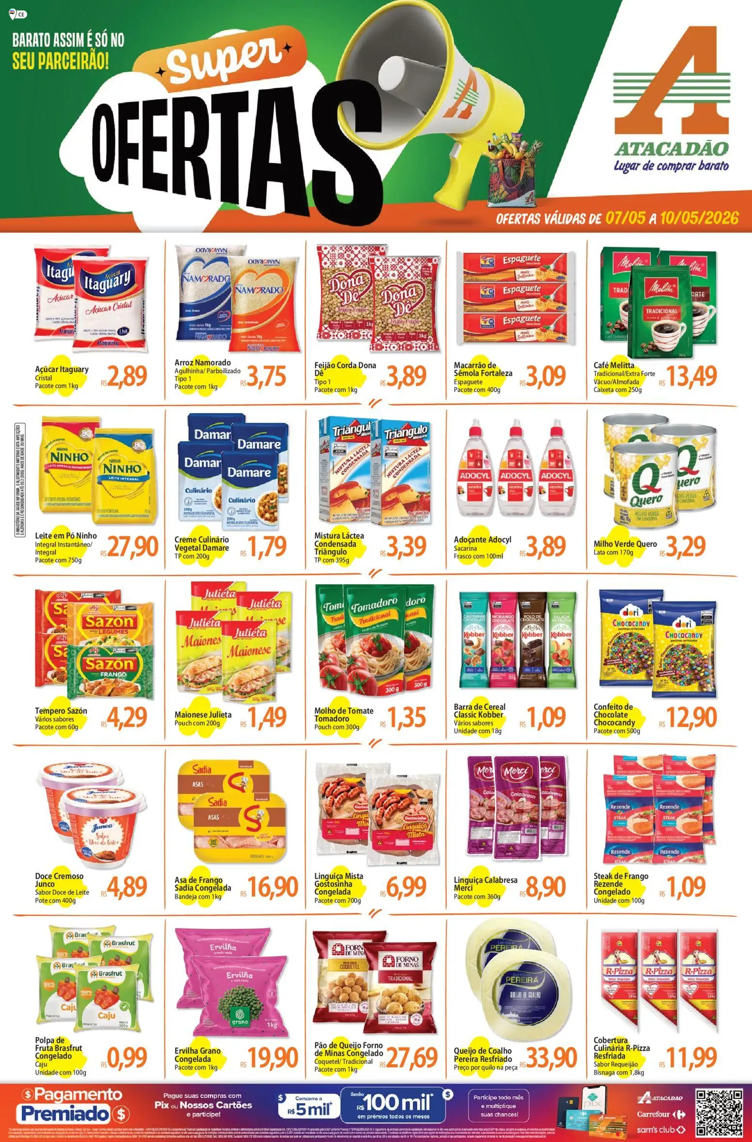 Pré-Visualização do folheto "Atacadão ofertas - CE" da loja Atacadão válido a partir de 07/05/2026