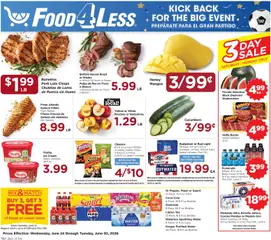 Ad Preview of Food 4 Less Food 4 Less Weekly Ad from 06/24/2026