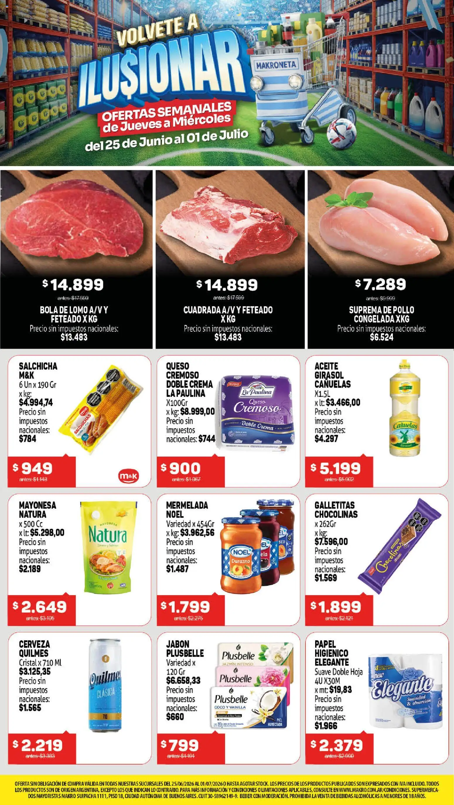 Vista previa del folleto de la tienda Makro válido desde el 25/06/2026 