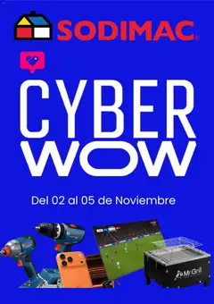 Vista previa de Sodimac Cyber Wow Aviso de la tienda Sodimac válido desde 26/10/2026