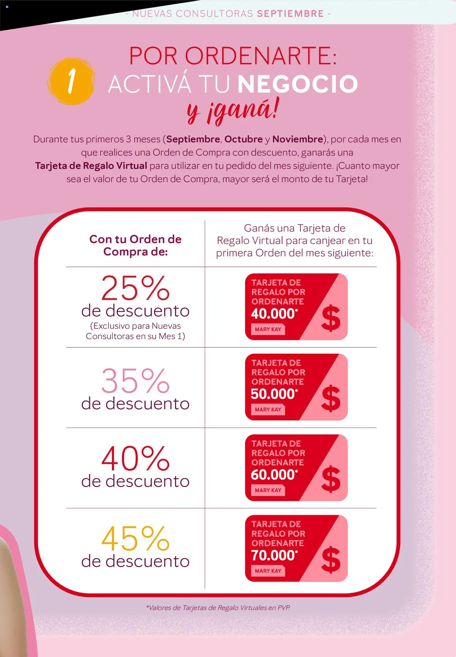 Vista previa del folleto de la tienda Mary Kay válido desde el 01/09/2026 