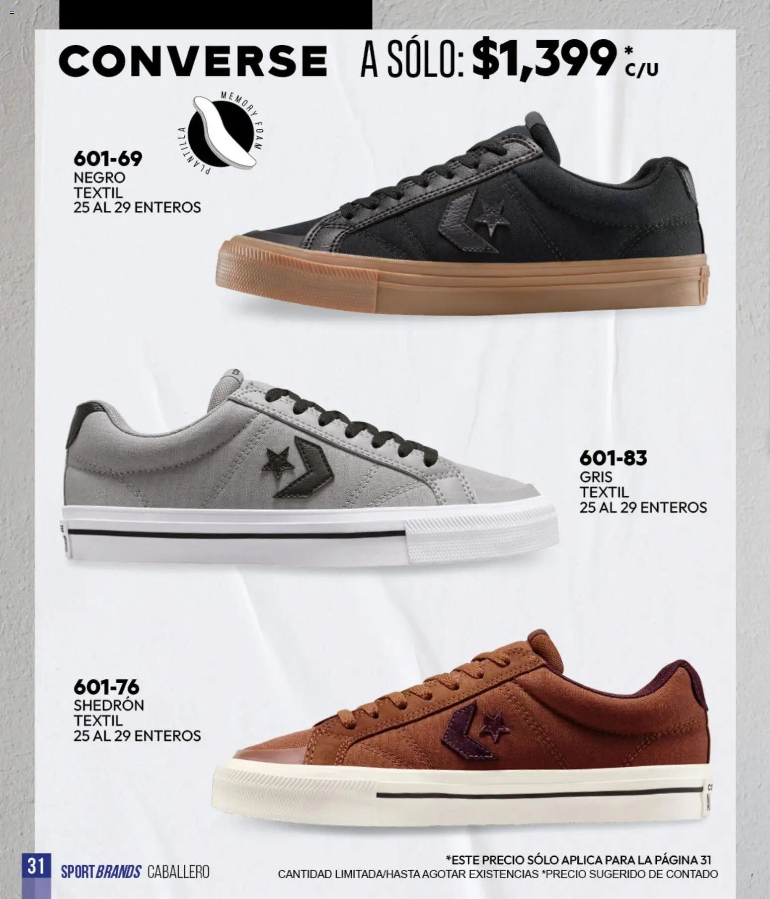 Vista previa las ofertas de la tienda Cklass - Cklass catálogo Sportbrands Verano Caballero desde el 05/03/2026 
