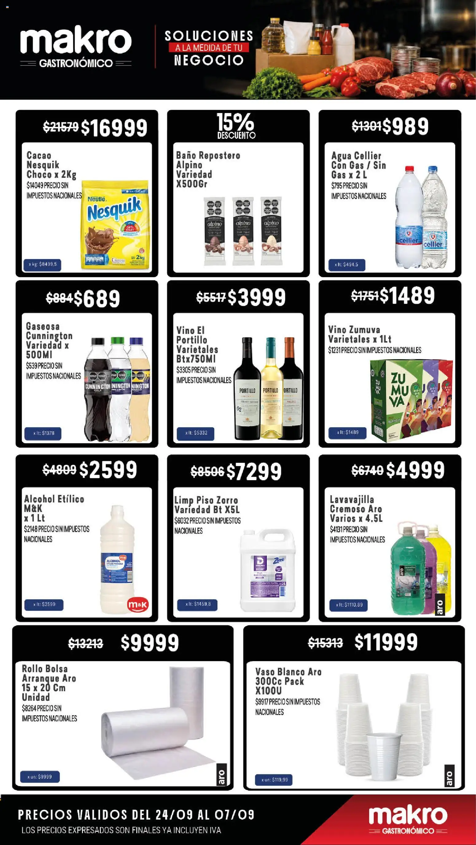 Vista previa del folleto de la tienda Makro válido desde el 24/09/2026 