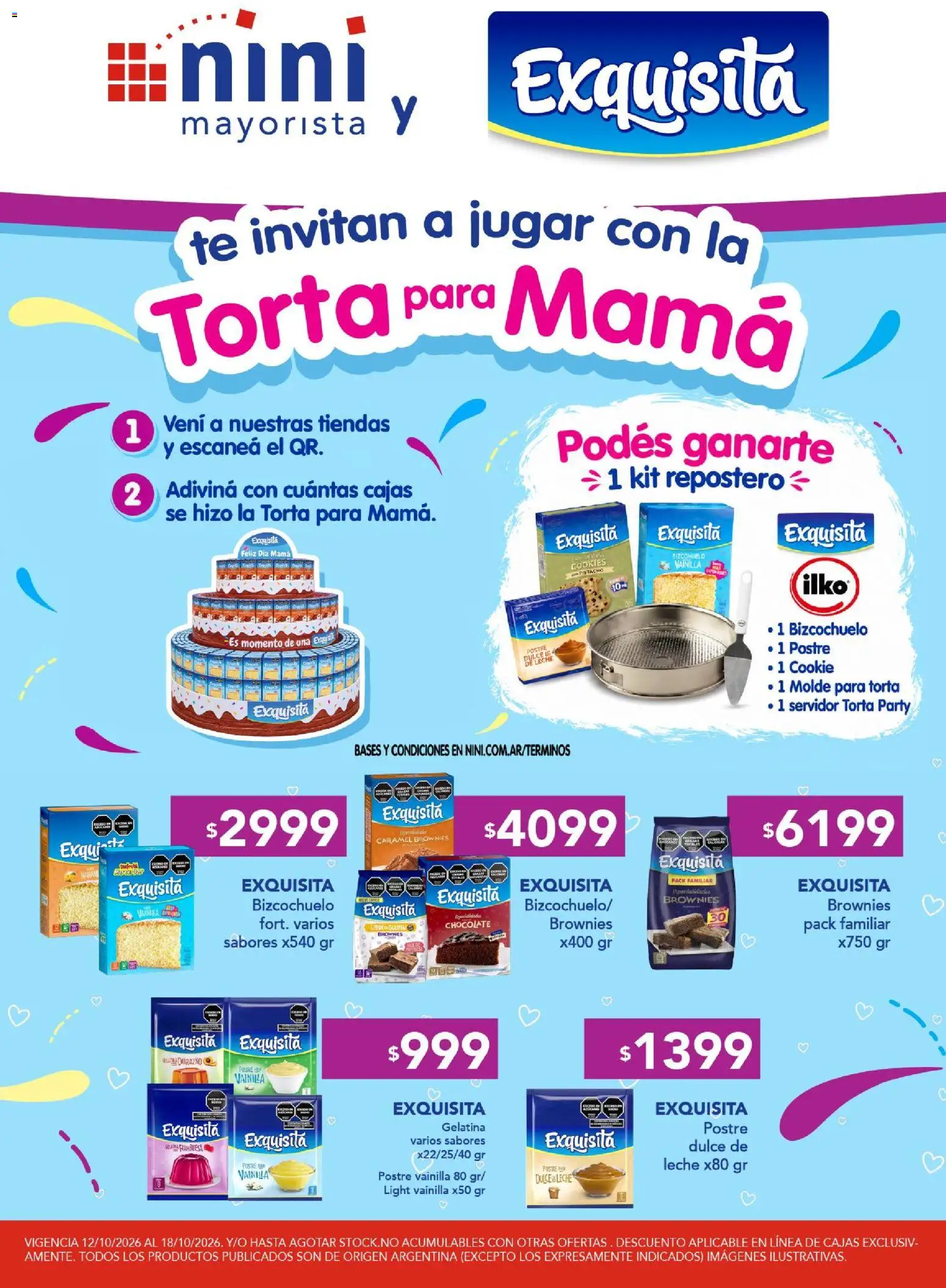 Vista previa del folleto de la tienda NINI Mayorista válido desde el 12/10/2026 